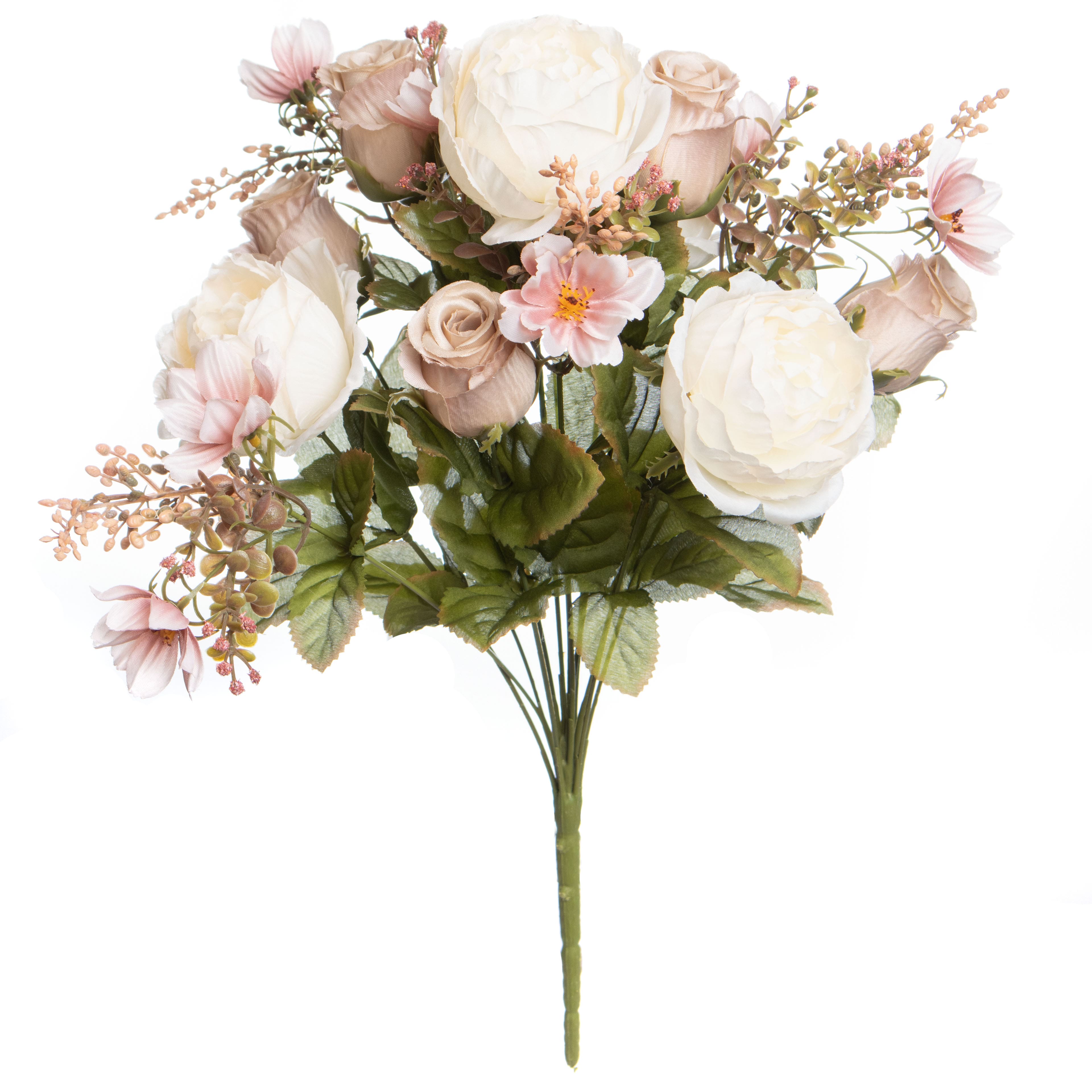 20&#x22; Purple Rose &#x26; Peony Mix Deluxe Bush by Ashland&#xAE;