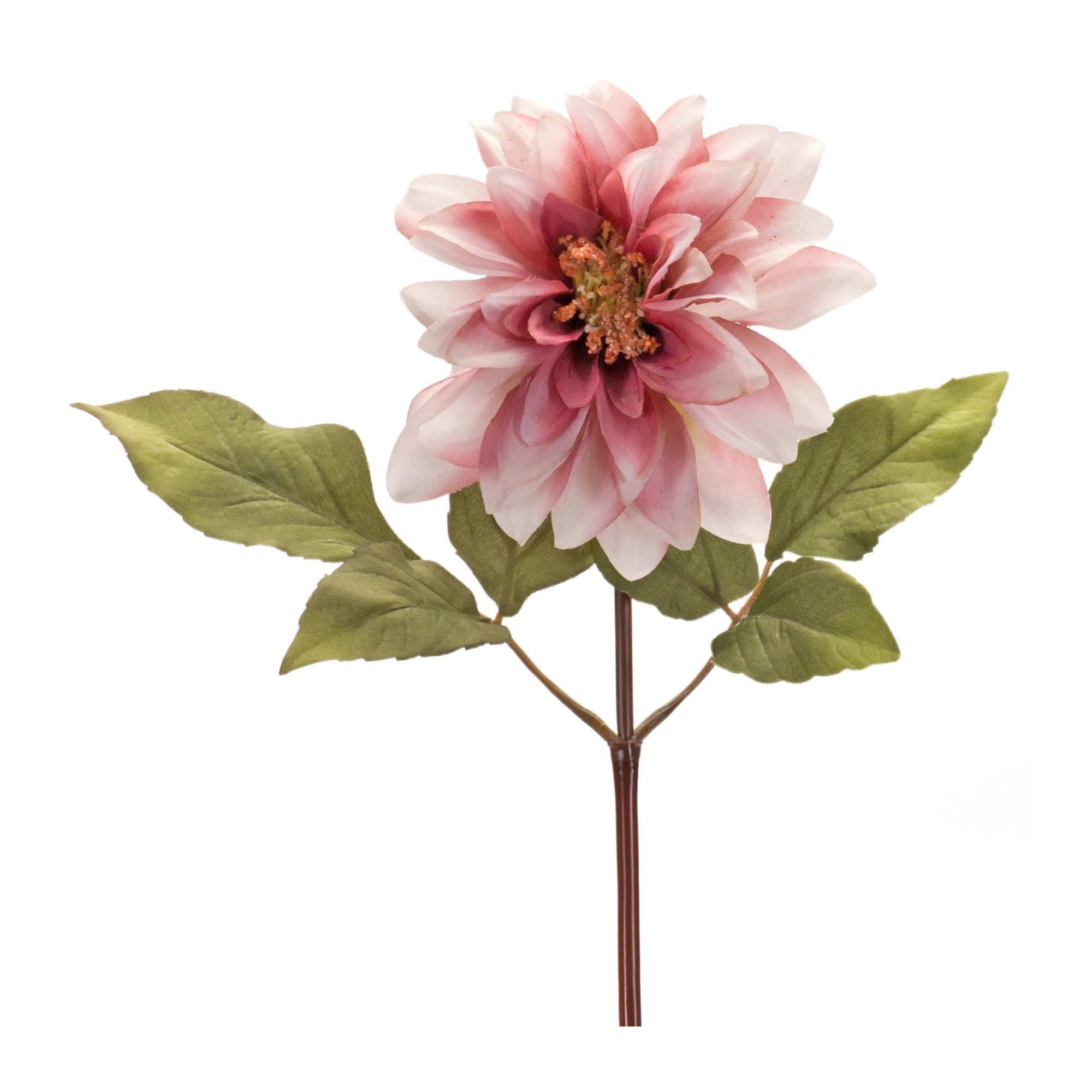 16&#x22; Blush Pink Dahlia Flower Stem, 6ct.