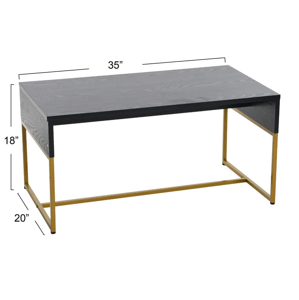 Household Essentials 59" Wrap Coffee Table