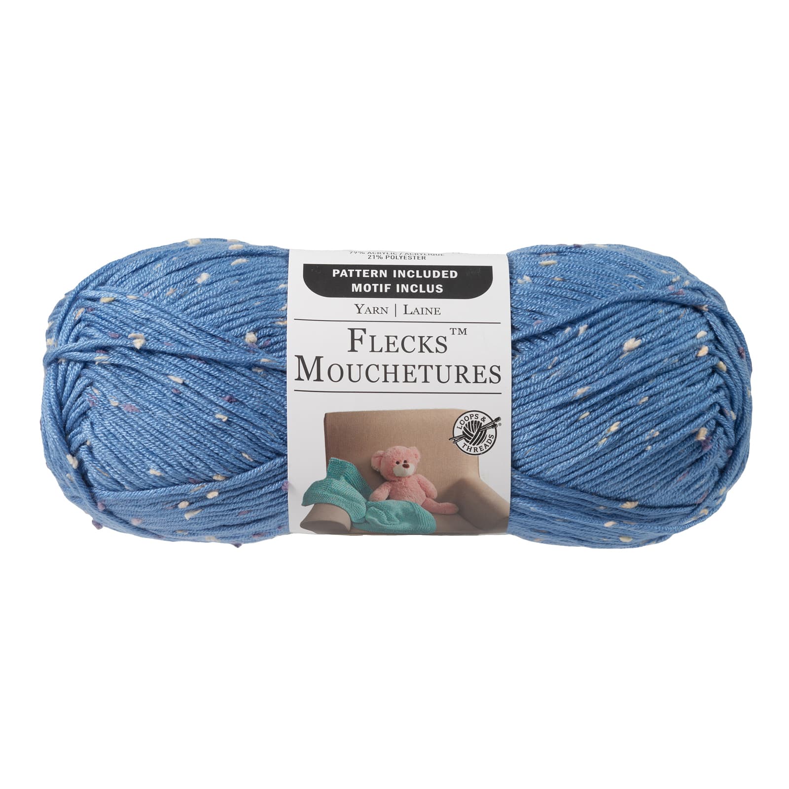 18 Pack: Flecks™ Yarn by Loops & Threads®