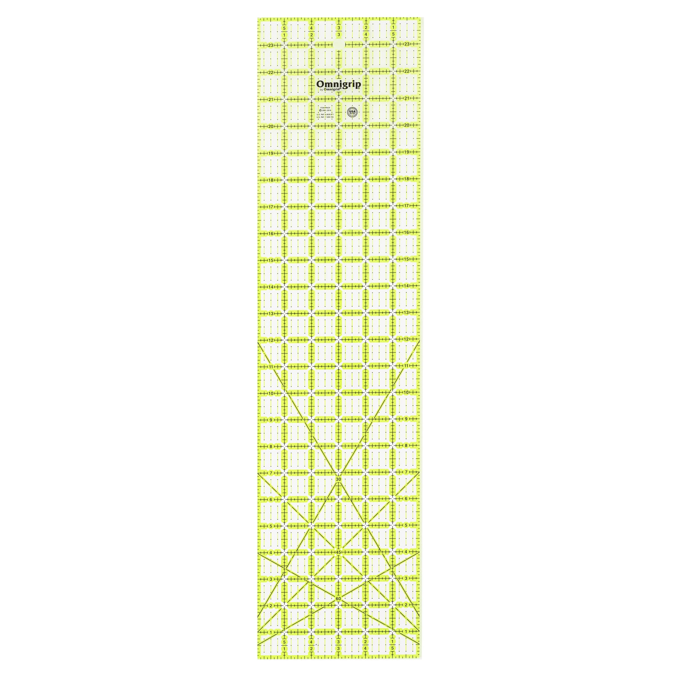 Quilting Supplies Quilting Rulers Acrylic - Rulers for Quilting and Sewing  - Non Slip Quilters Ruler - Quilting Rulers and Templates by Beehive Rulers
