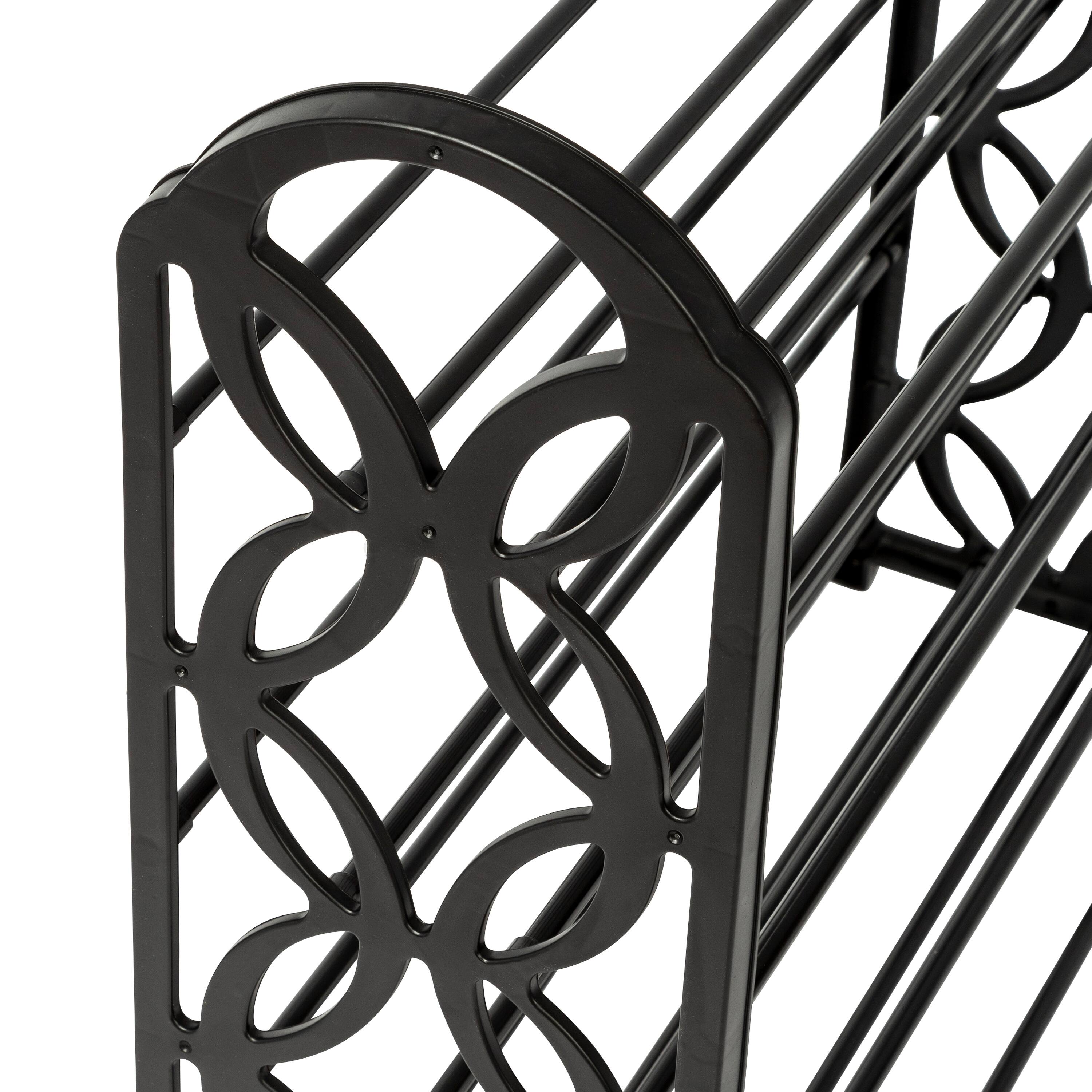 Honey Can Do 4-Tier Butterfly Shoe Rack