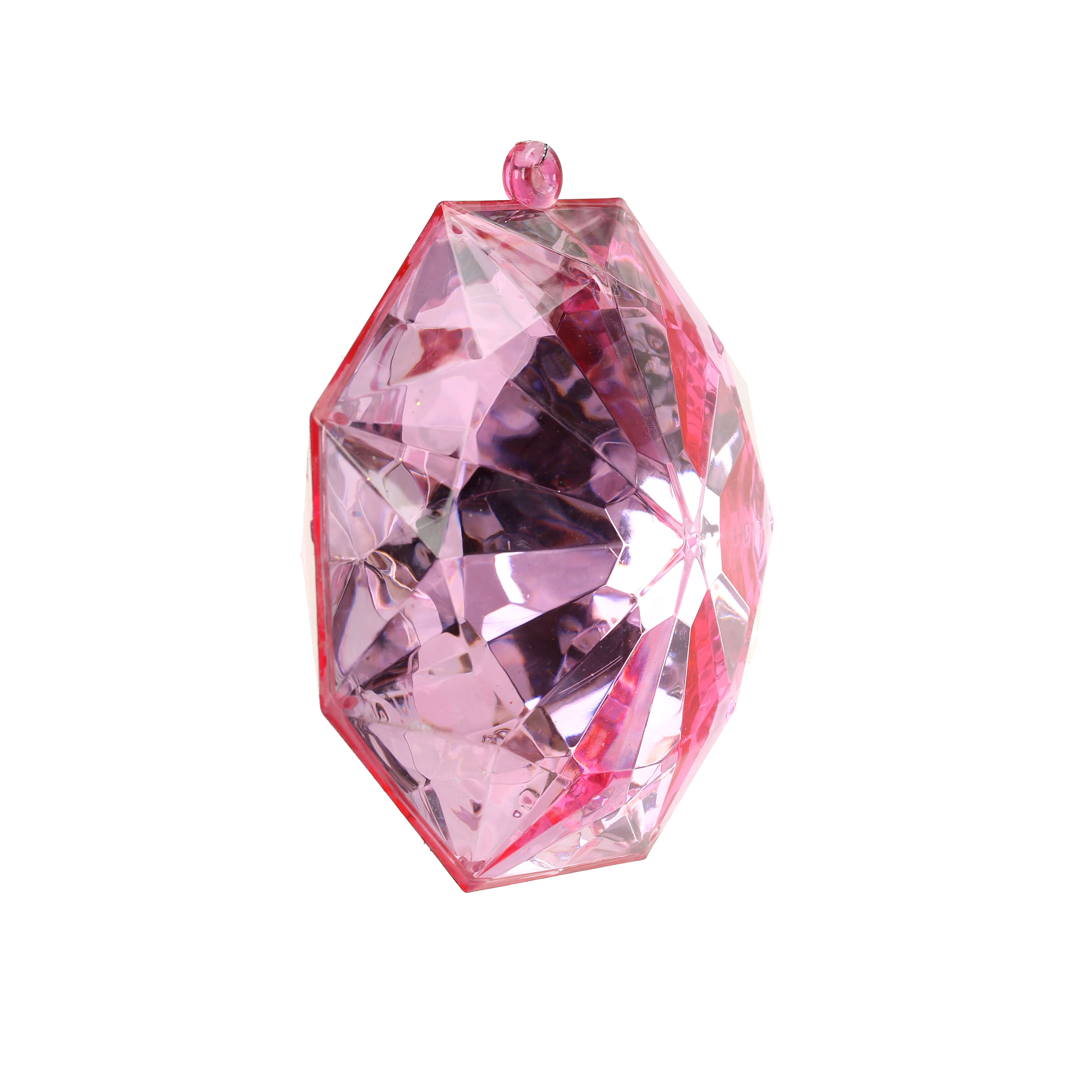 6&#x22; Faceted Round Gem Ornament by Ashland&#xAE;