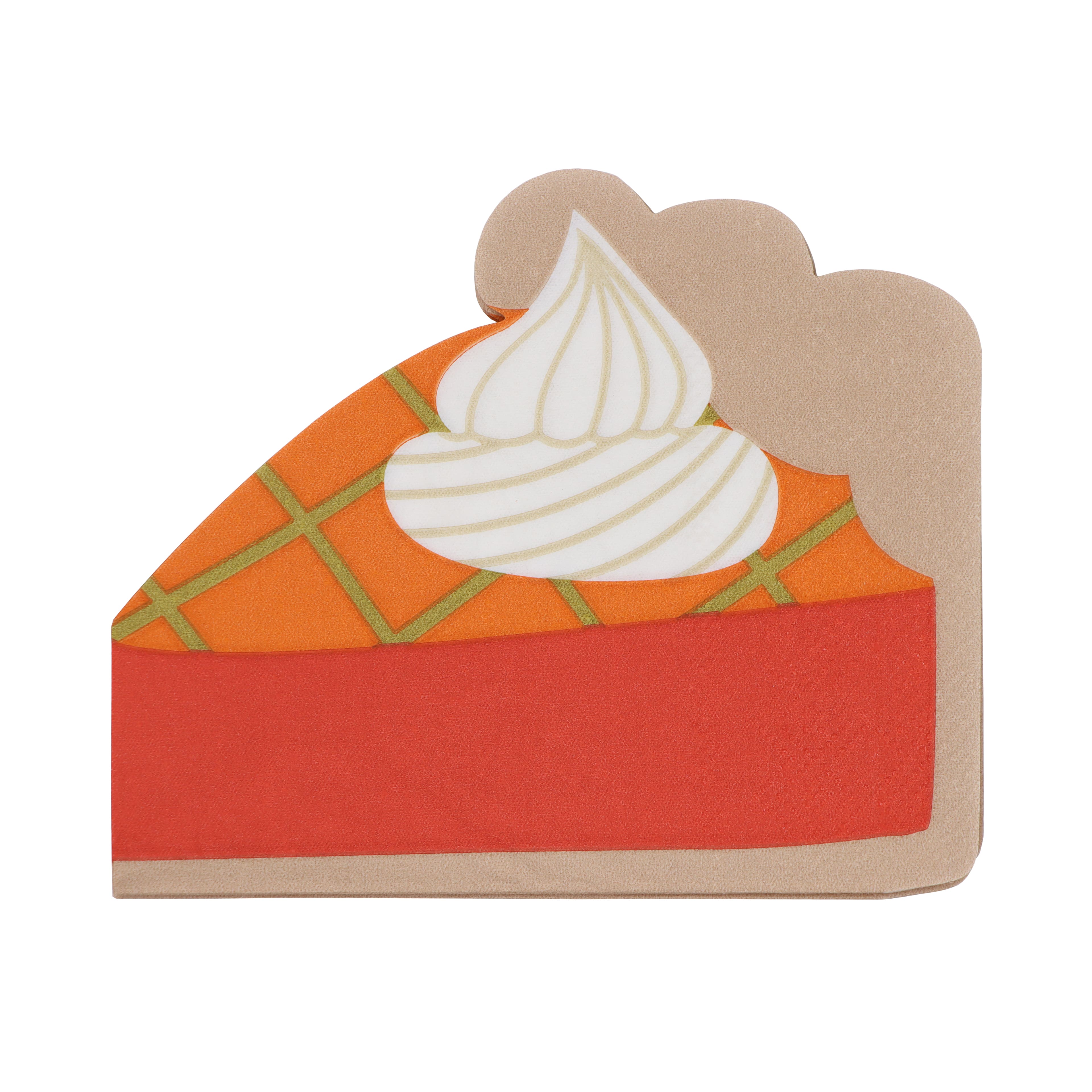 Thanksgiving Pumpkin Pie Beverage Napkins by Celebrate It&#x2122;