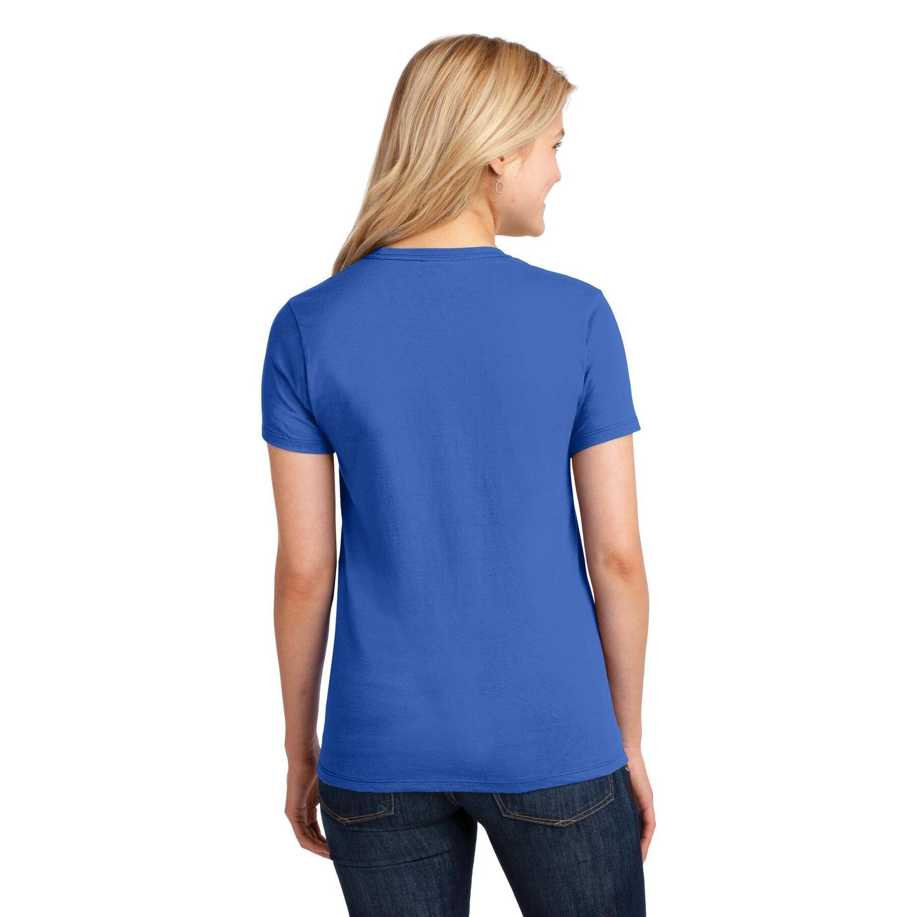 Port & Company® Colors Core Cotton Ladies T-Shirt