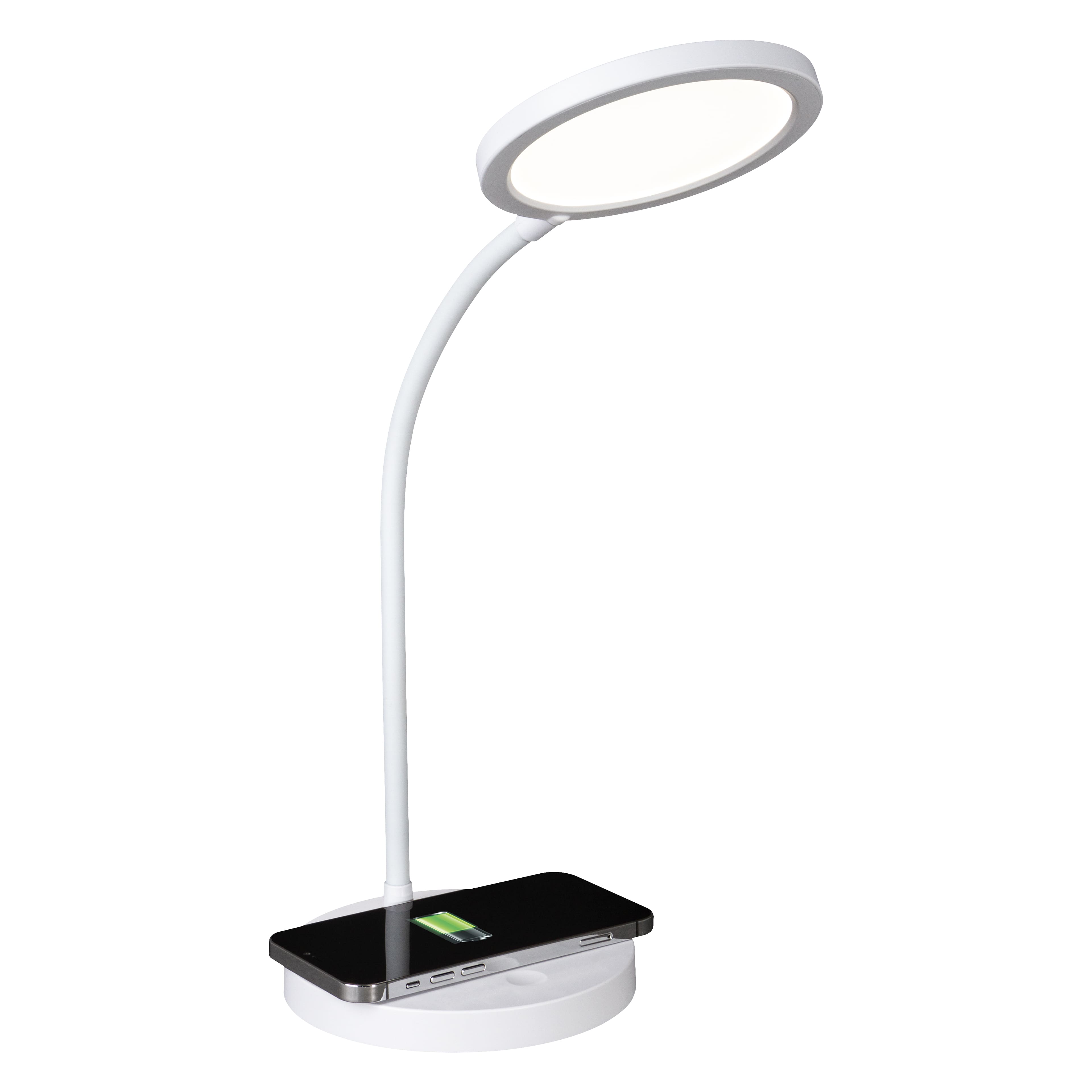 Good Housekeeping by OttLite Circular LED Desk Lamp