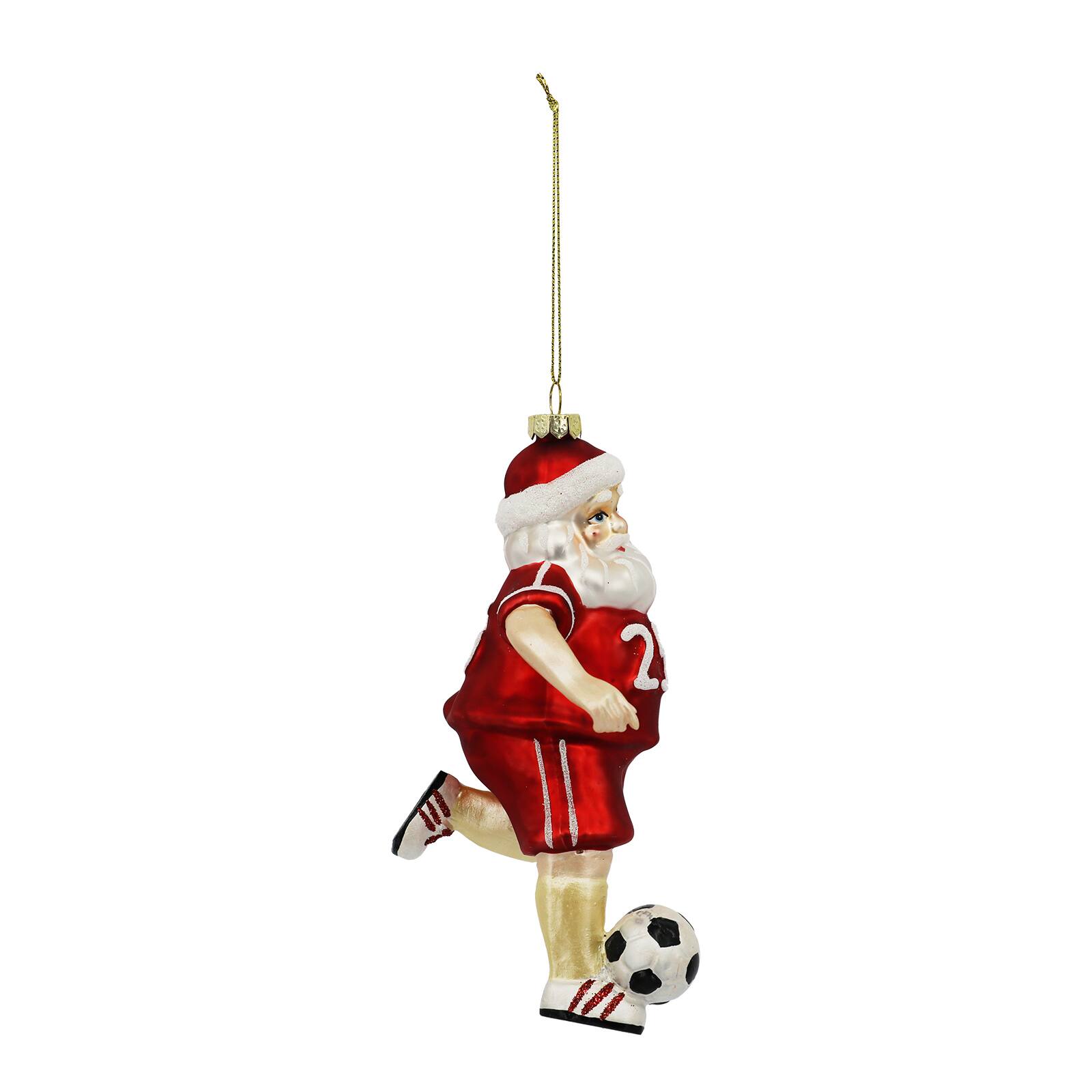 6.25&#x22; Soccer Player Santa by Ashland&#xAE;