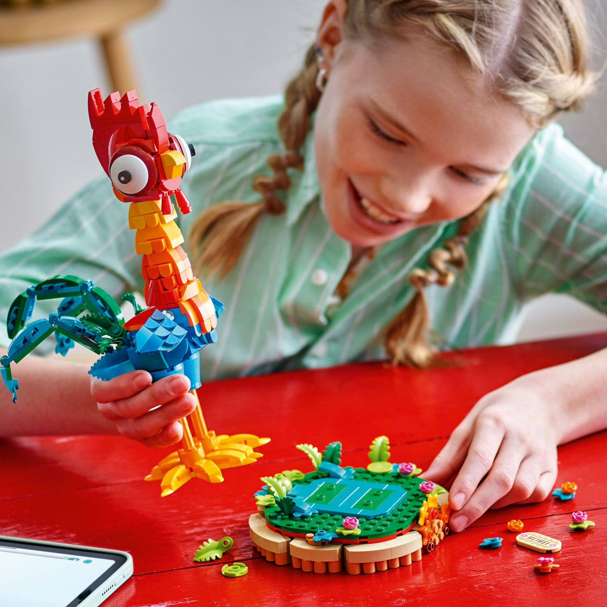 LEGO® Disney Moana 2 Heihei Buildable Animal Model Kit 43272