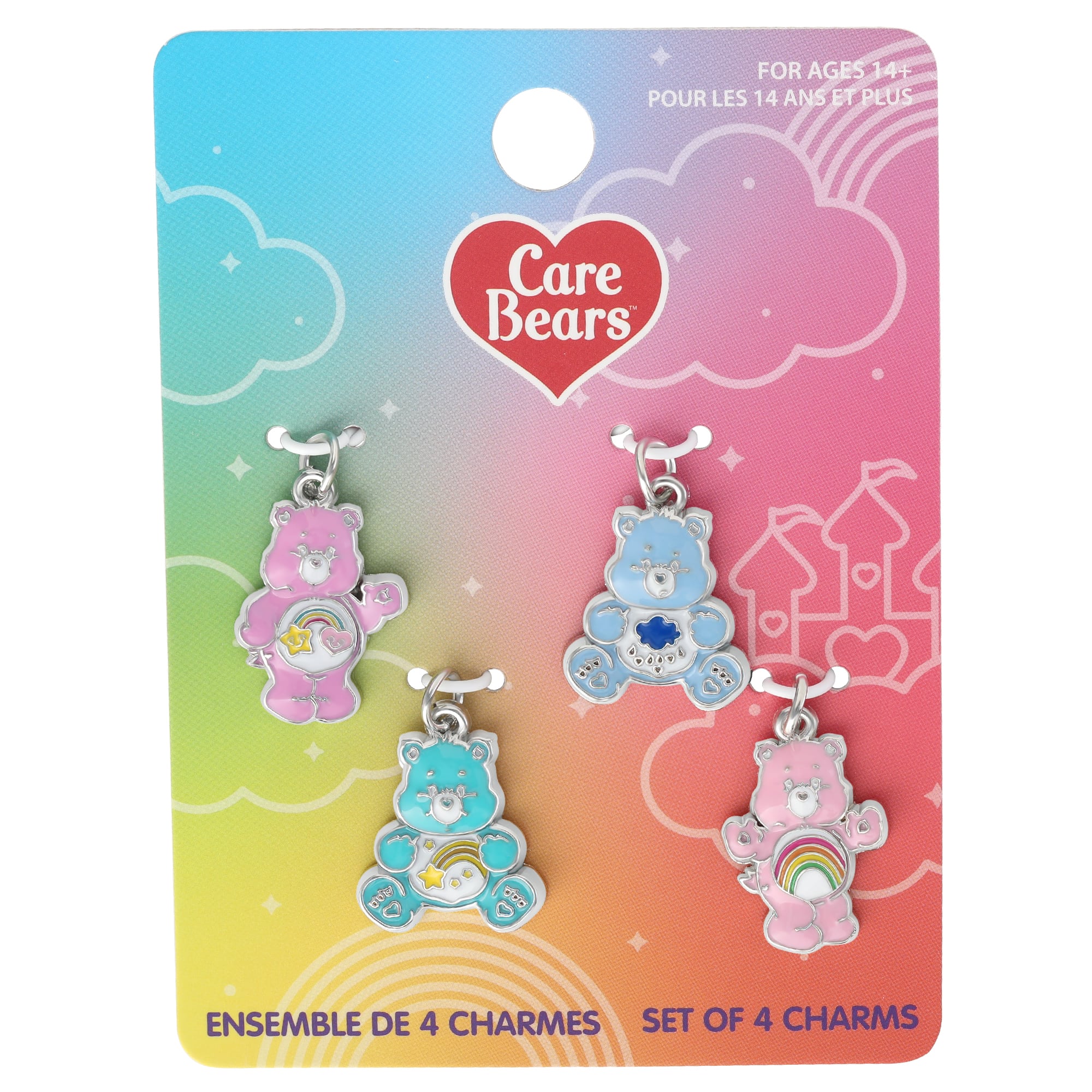 Care Bears&#xAE; 4-Piece Enamel Charms Set