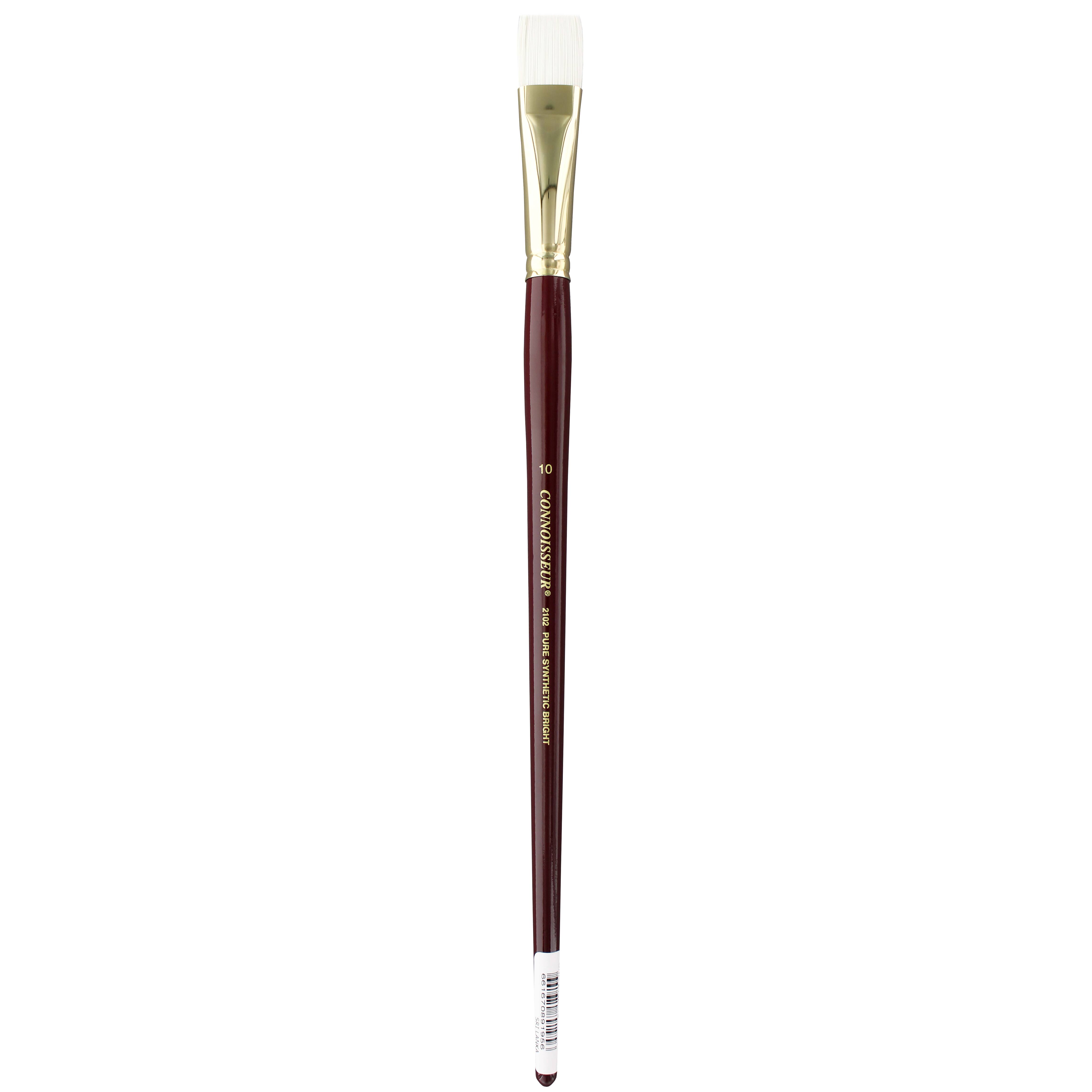 Connoisseur® Pure Synthetic Bristle Long Handle Bright Brush
