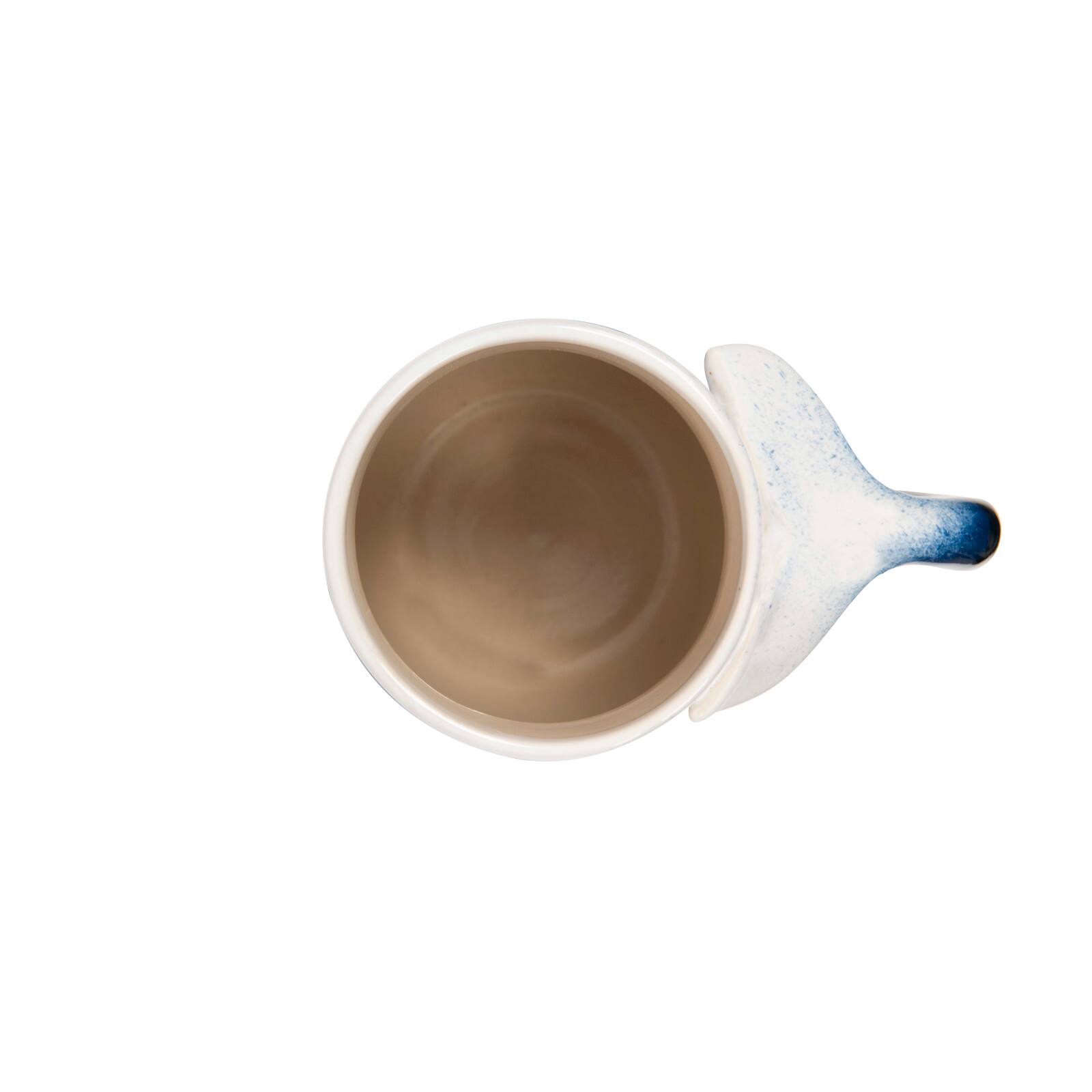 Hello Honey® Ceramic Mugs with Whale Tail Shaped Handle, 3ct.