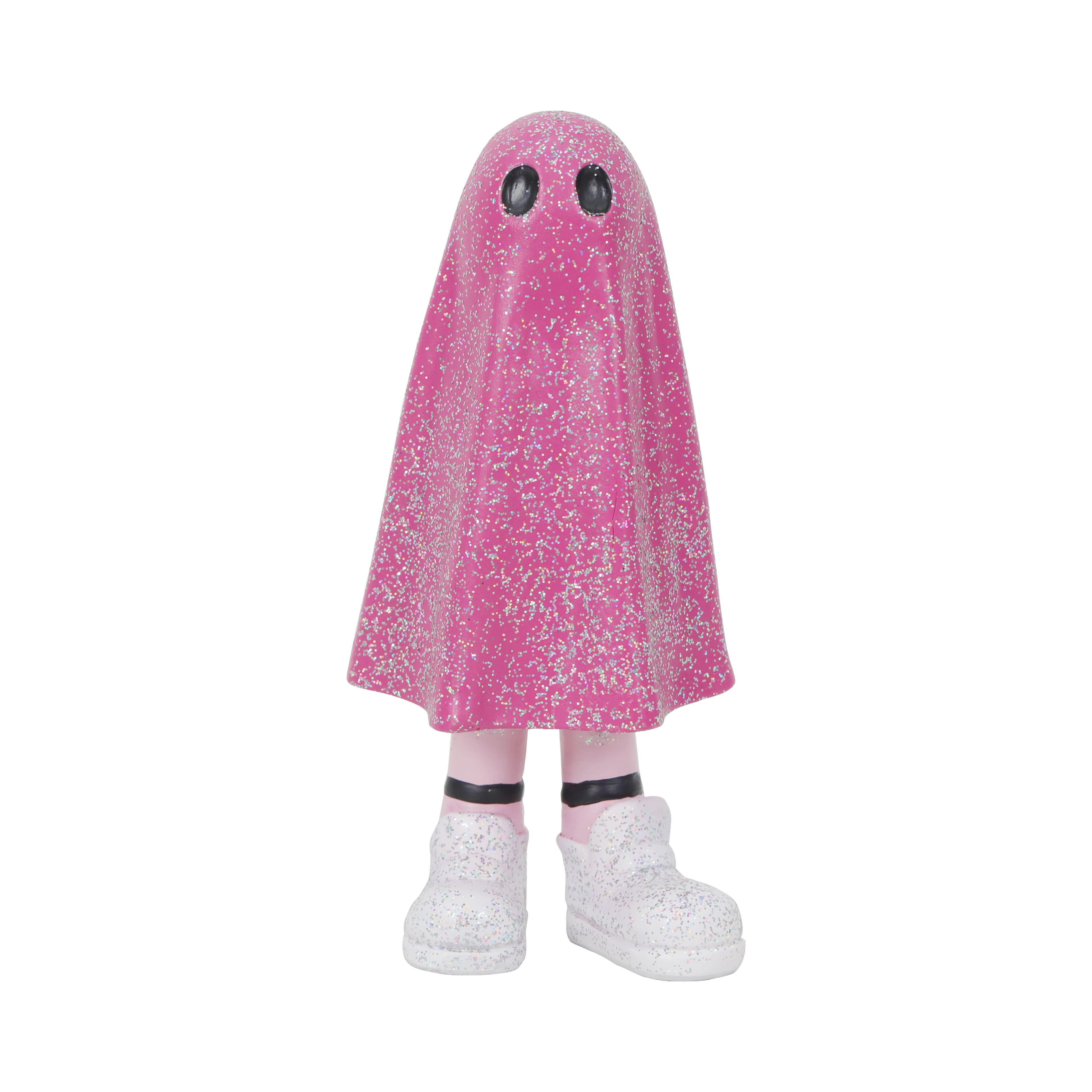7.75&#x22; Standing Glitter Ghost Tabletop D&#xE9;cor by Ashland&#xAE;