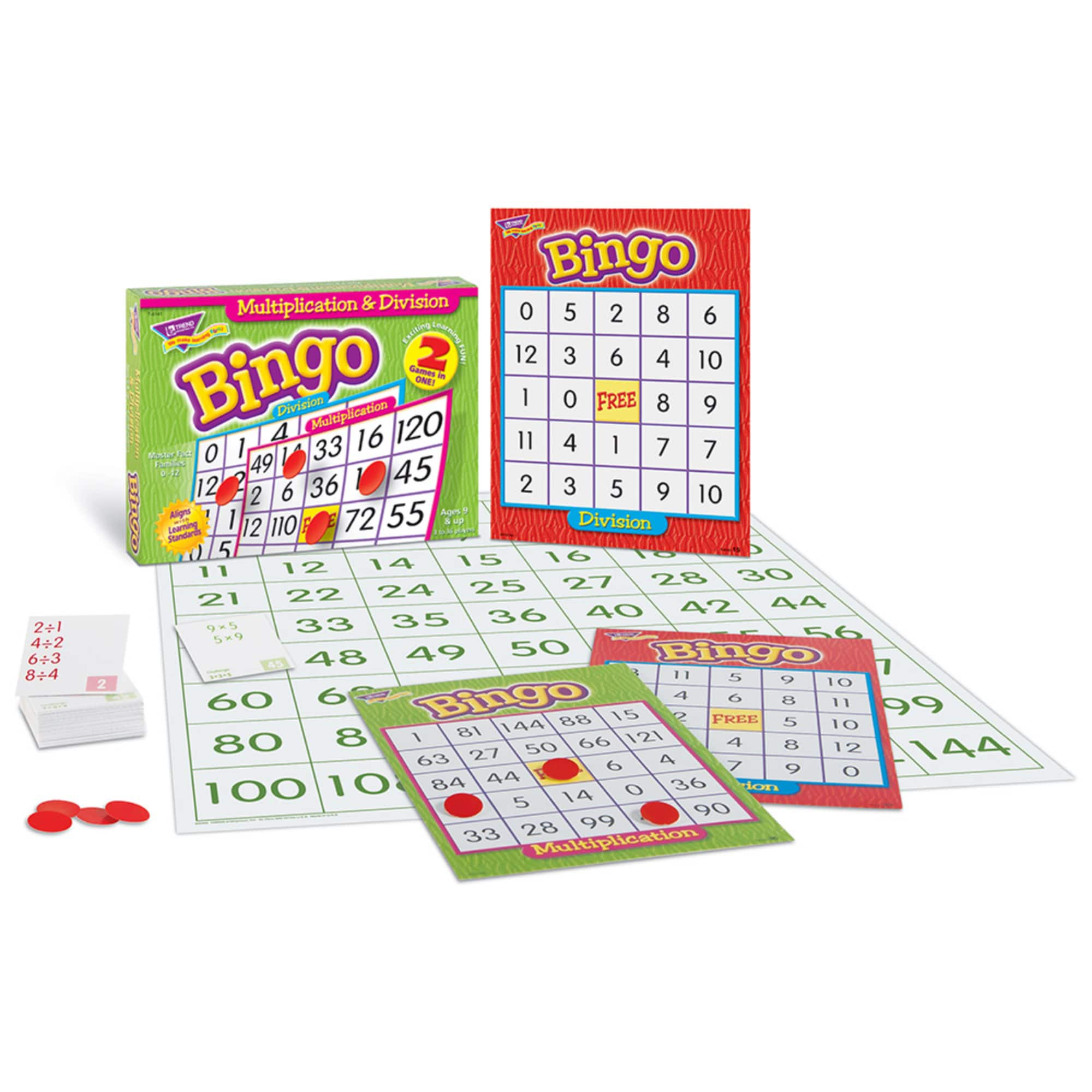 Trend Enterprises® Multiplication & Division Bingo Game | Michaels