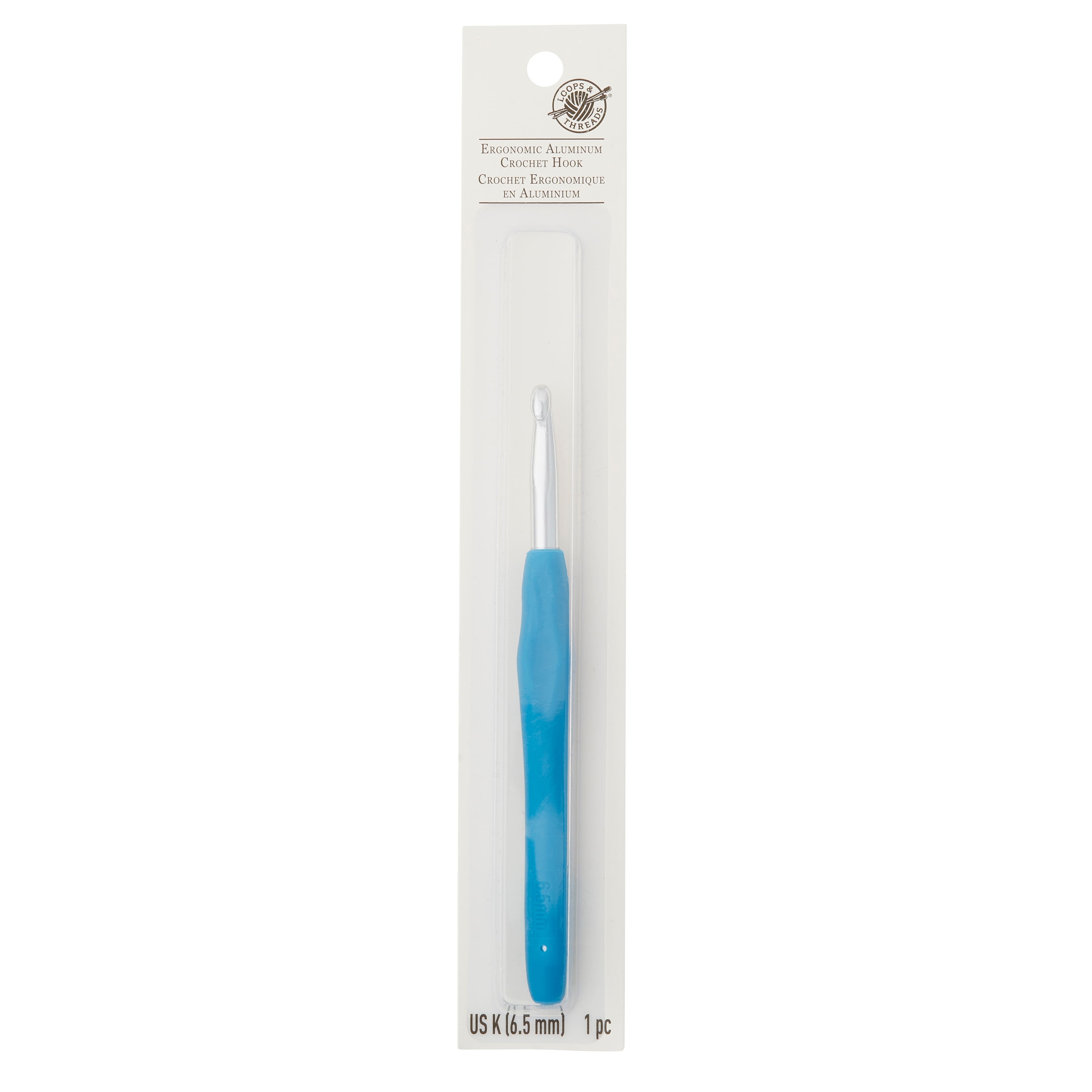 Ergonomic Aluminum Crochet Hook by Loops & Threads® | Michaels