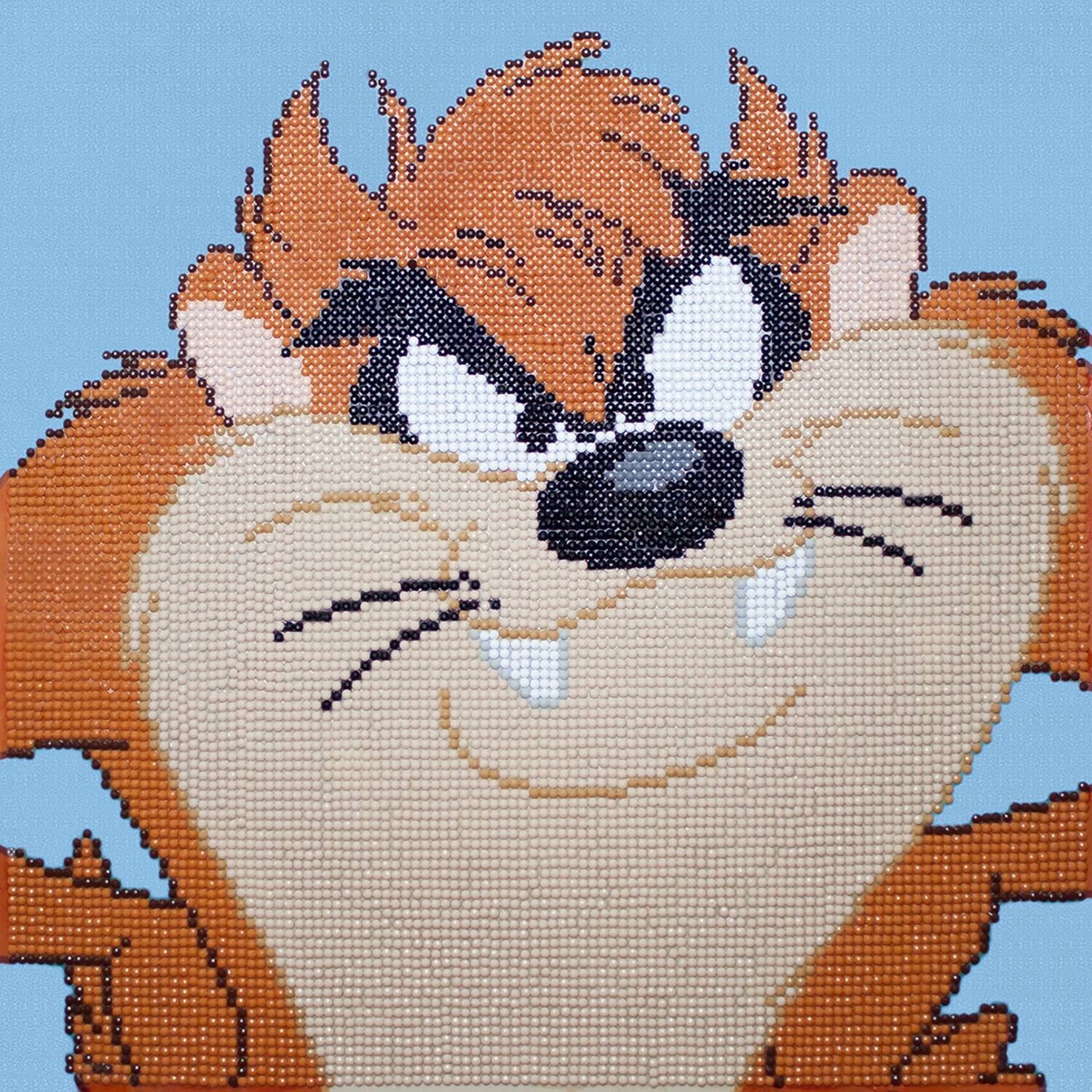 Camelot Dotz Looney Tasmanian Devil Diamond Painting Kit