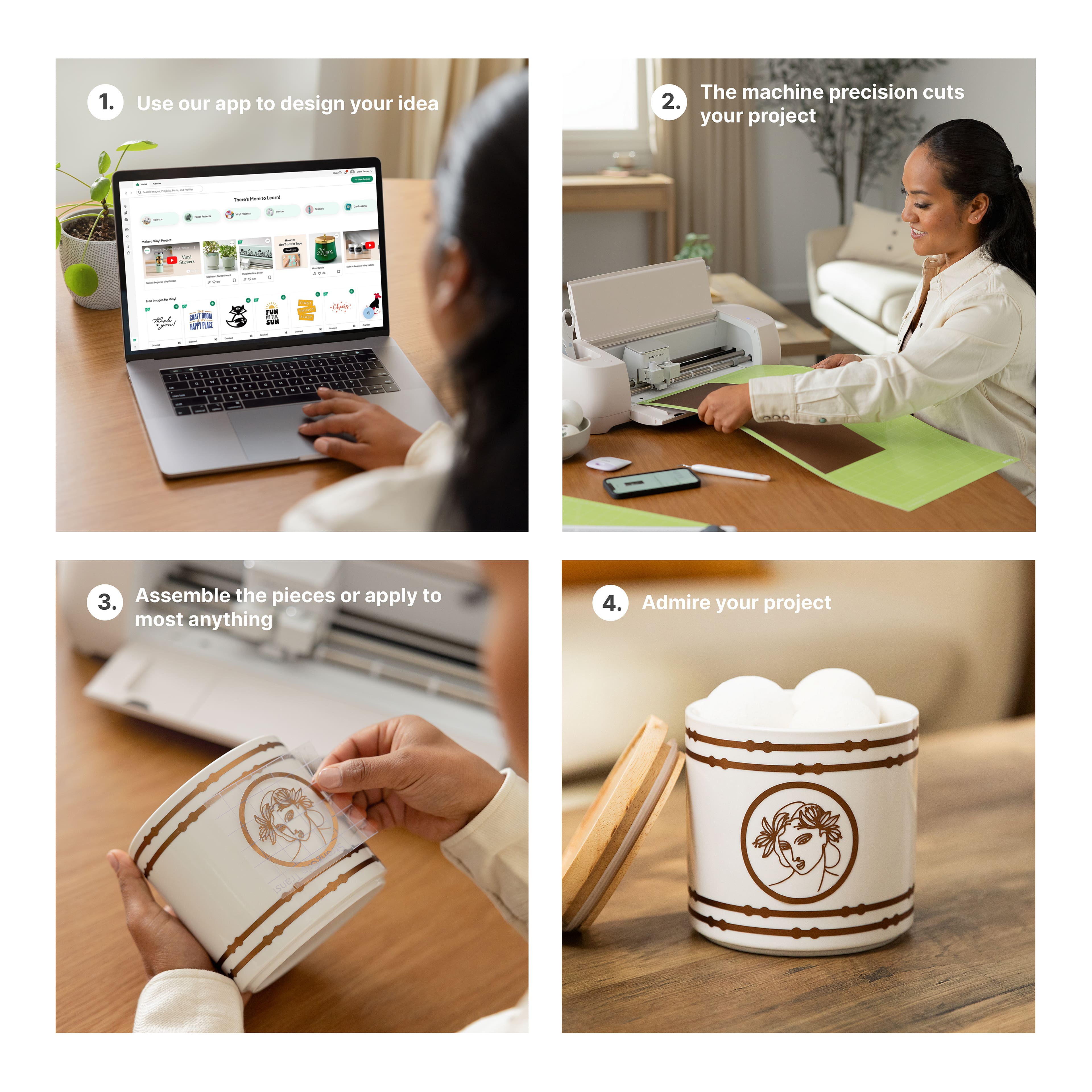Cricut Explore&#xAE; 4 in Seashell &#x26; Digital Content