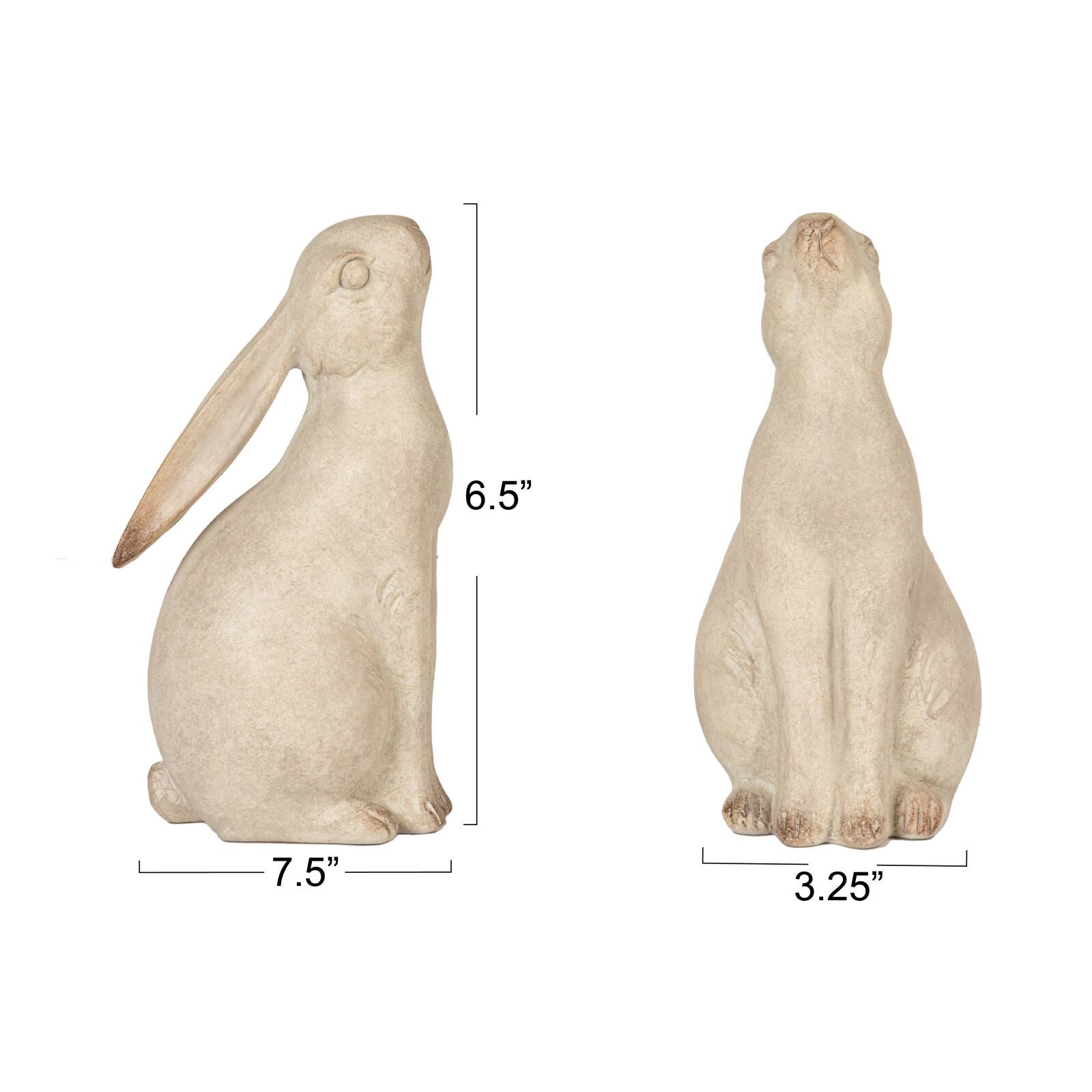 Hello Honey® 6.5" Charming Rabbit Bookend Set