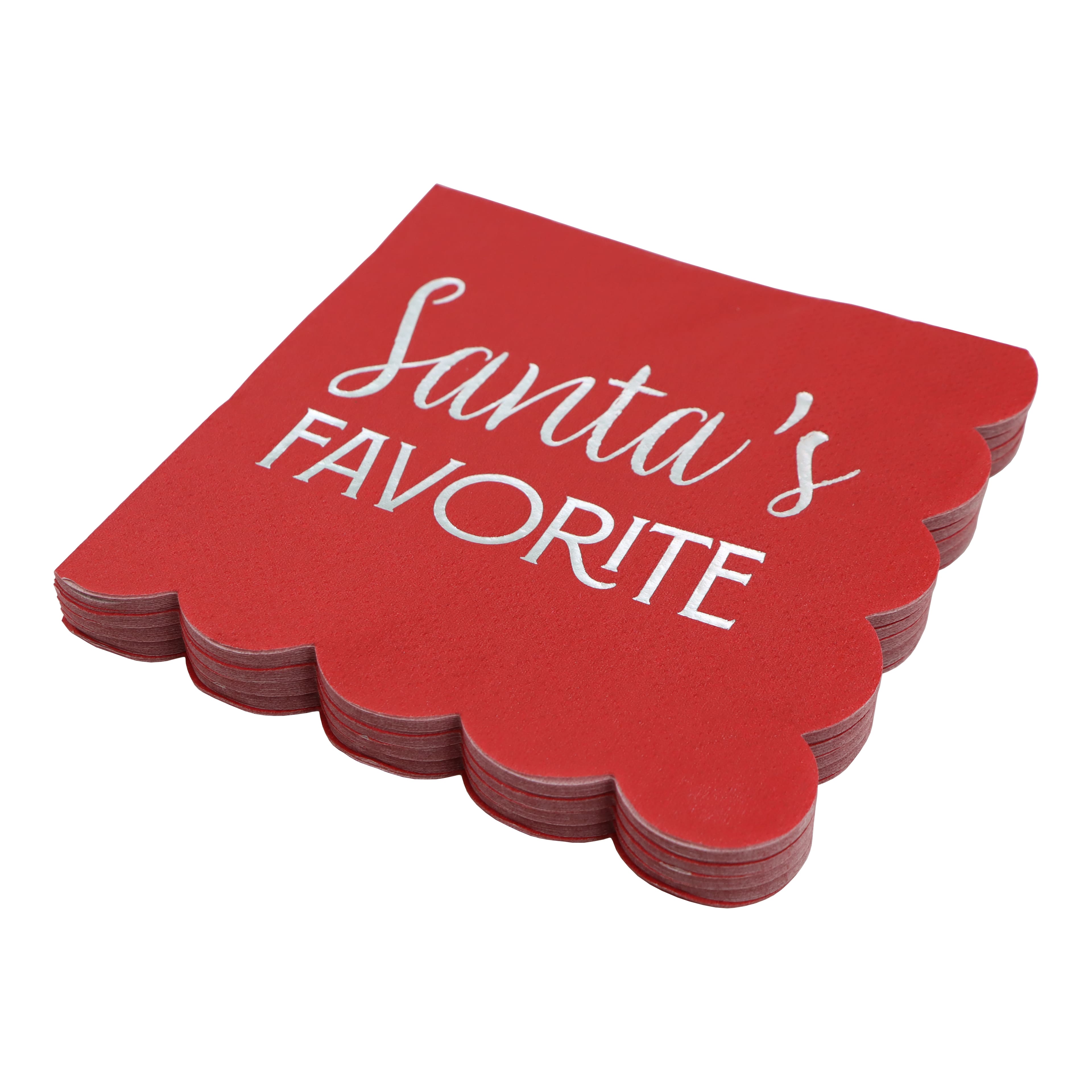 Santa&#x27;s Favorite Beverage Napkins, 20ct. by Celebrate It&#x2122;