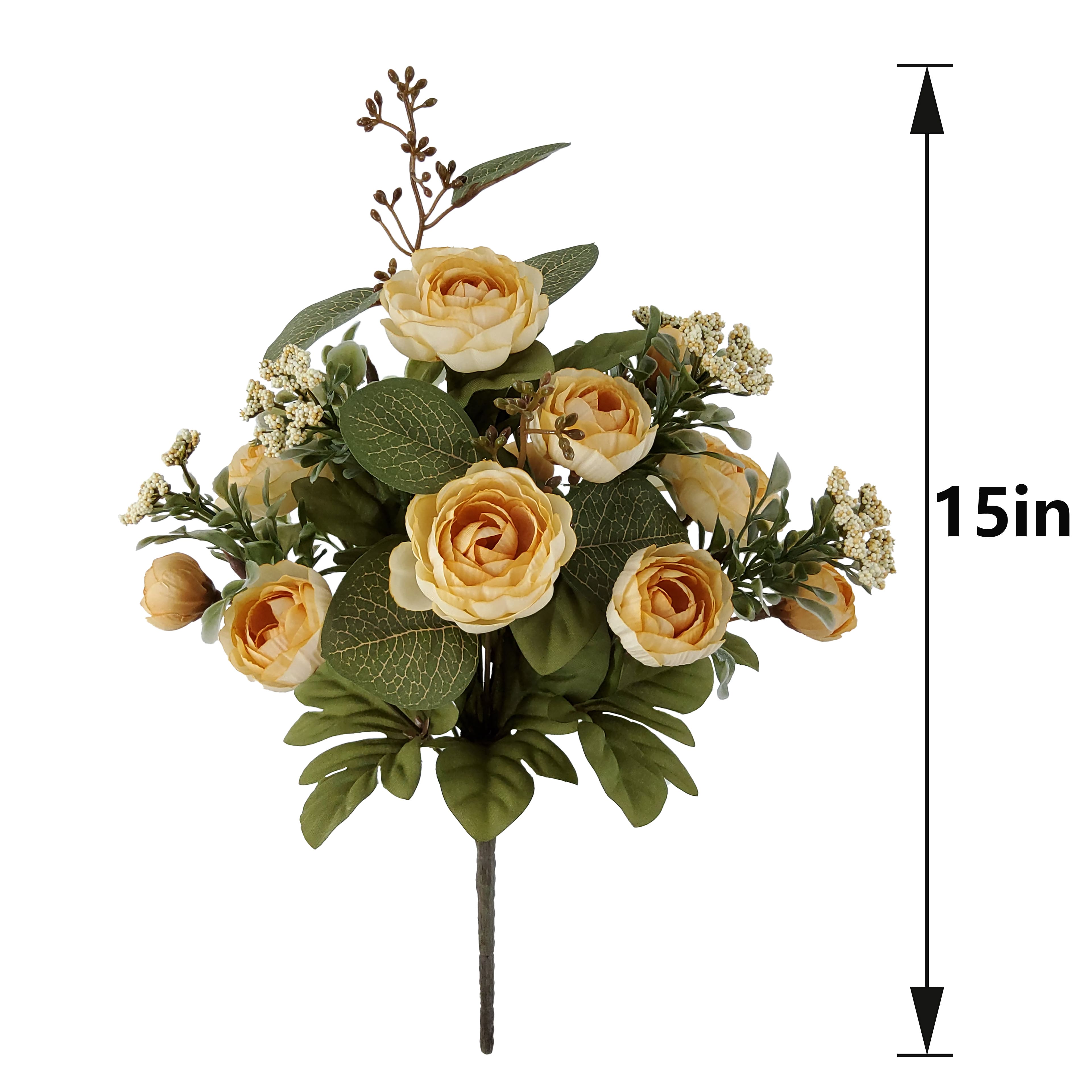18&#x22; Ranunculus &#x26; Berry Deluxe Bush by Ashland&#xAE;
