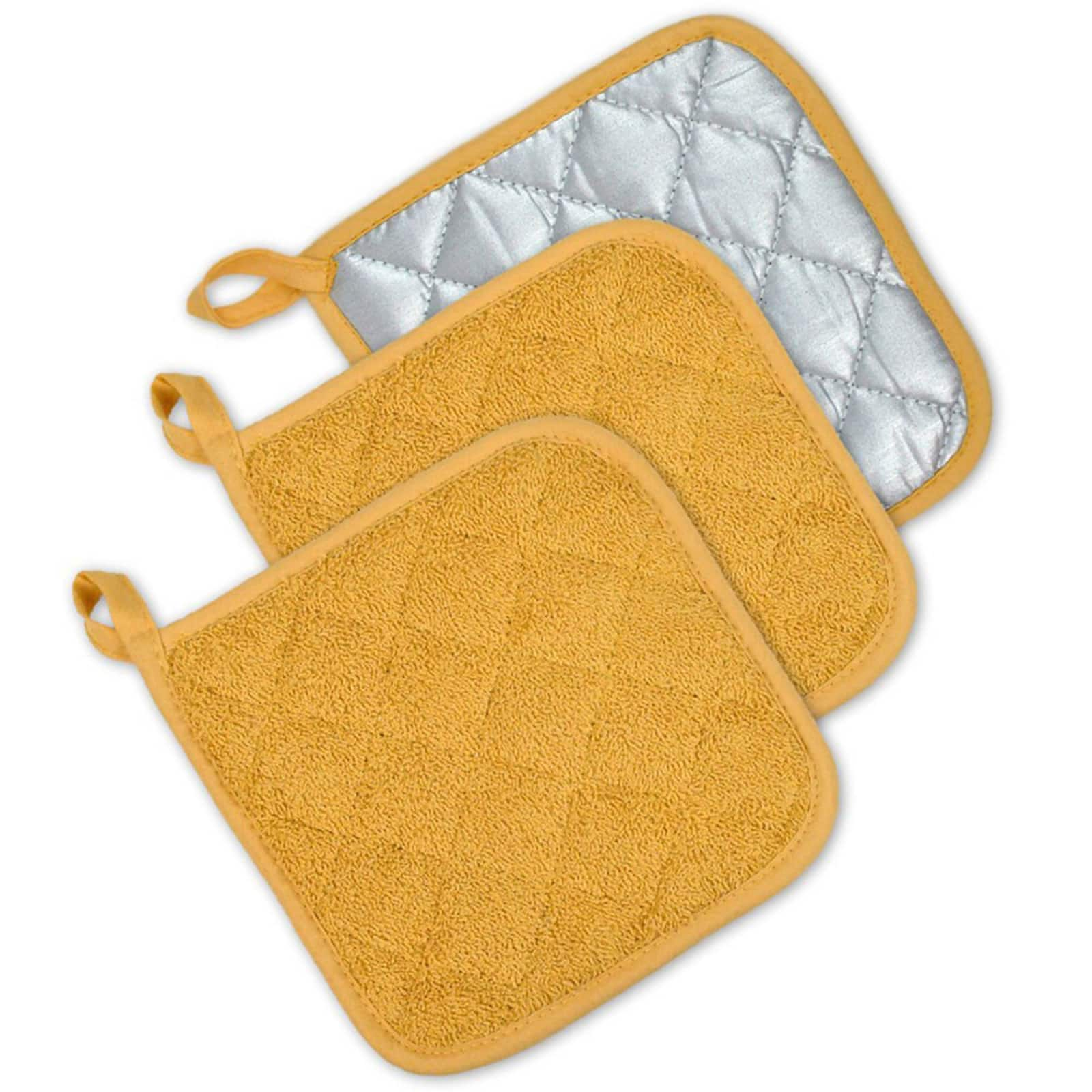 DII&#xAE; Terry Cloth Potholders, 3ct.