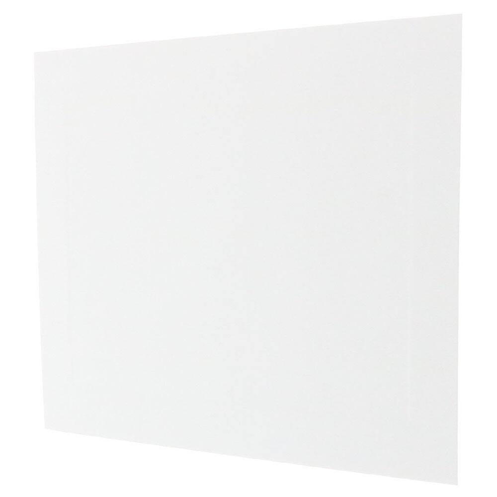 JAM Paper 4.25&#x22; x 5.5&#x22; White Blank Flat Note Cards