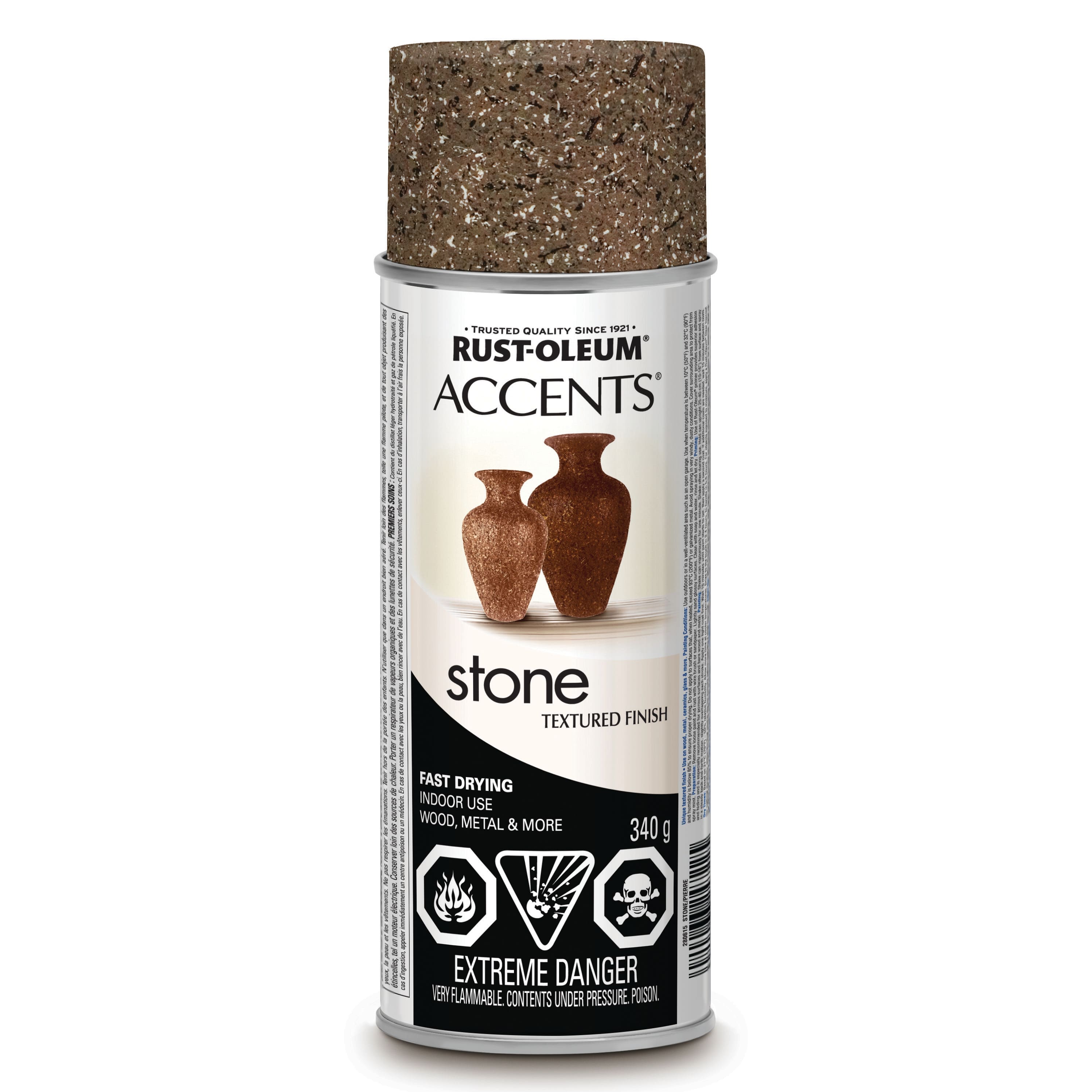 Rust-Oleum® Accents® Stone Textured Finish Spray Paint