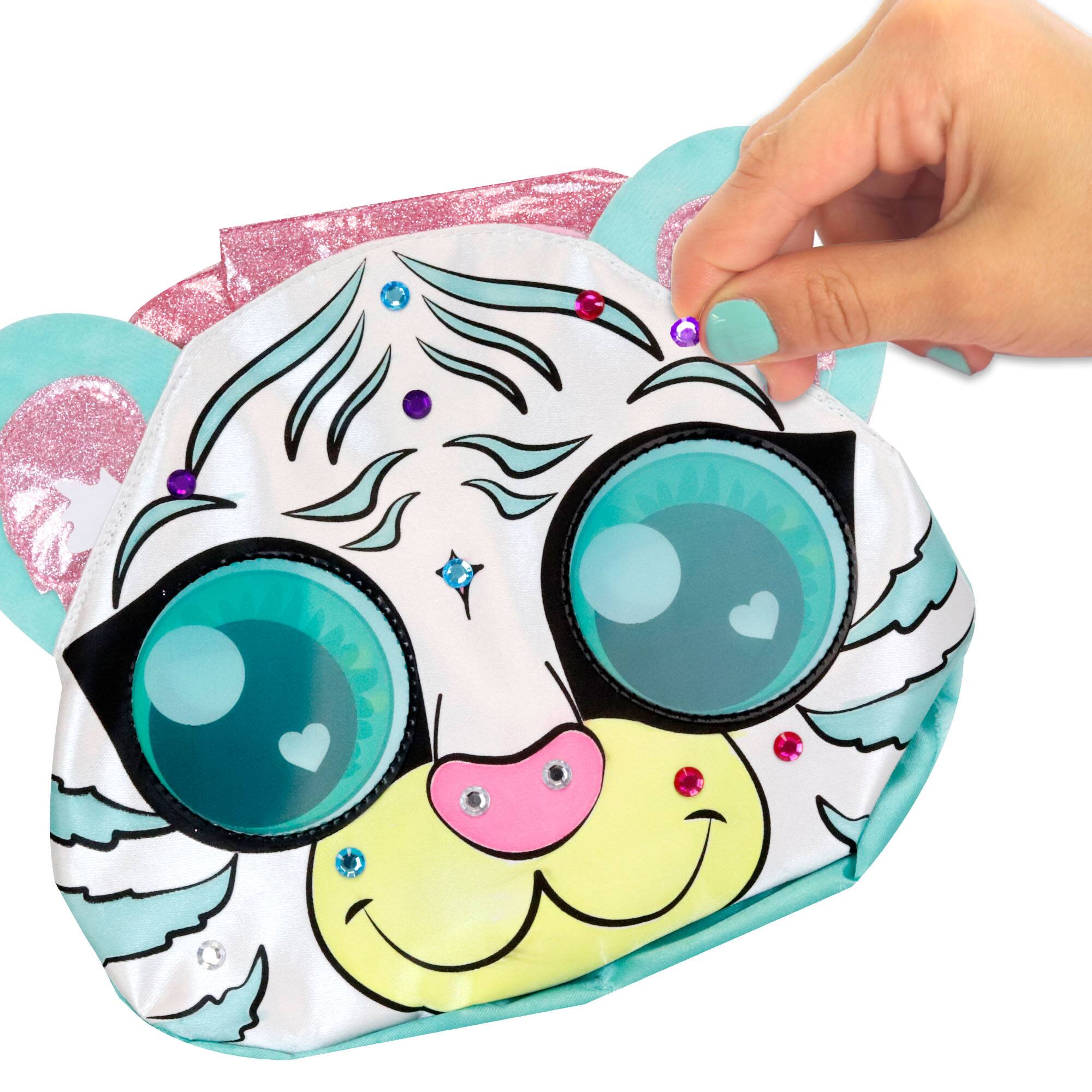 Glam Girl: Color N Style Tiger Messenger Bag Purse Decoration Set