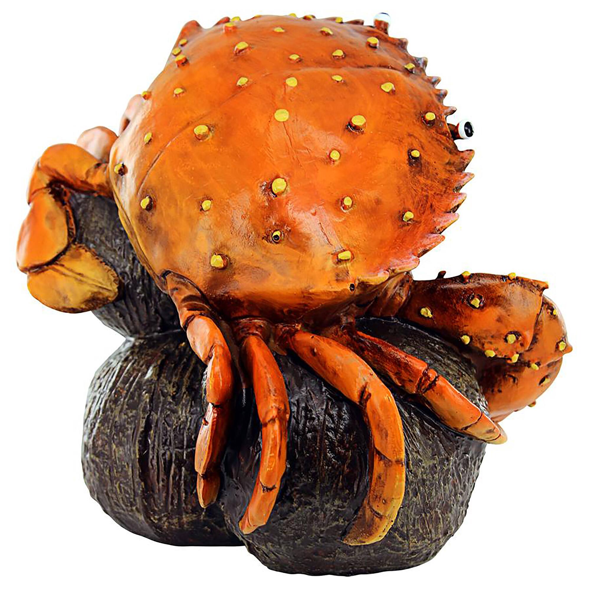 Design Toscano 7.5" Hard Nut to Crack Crab Garden Statue
