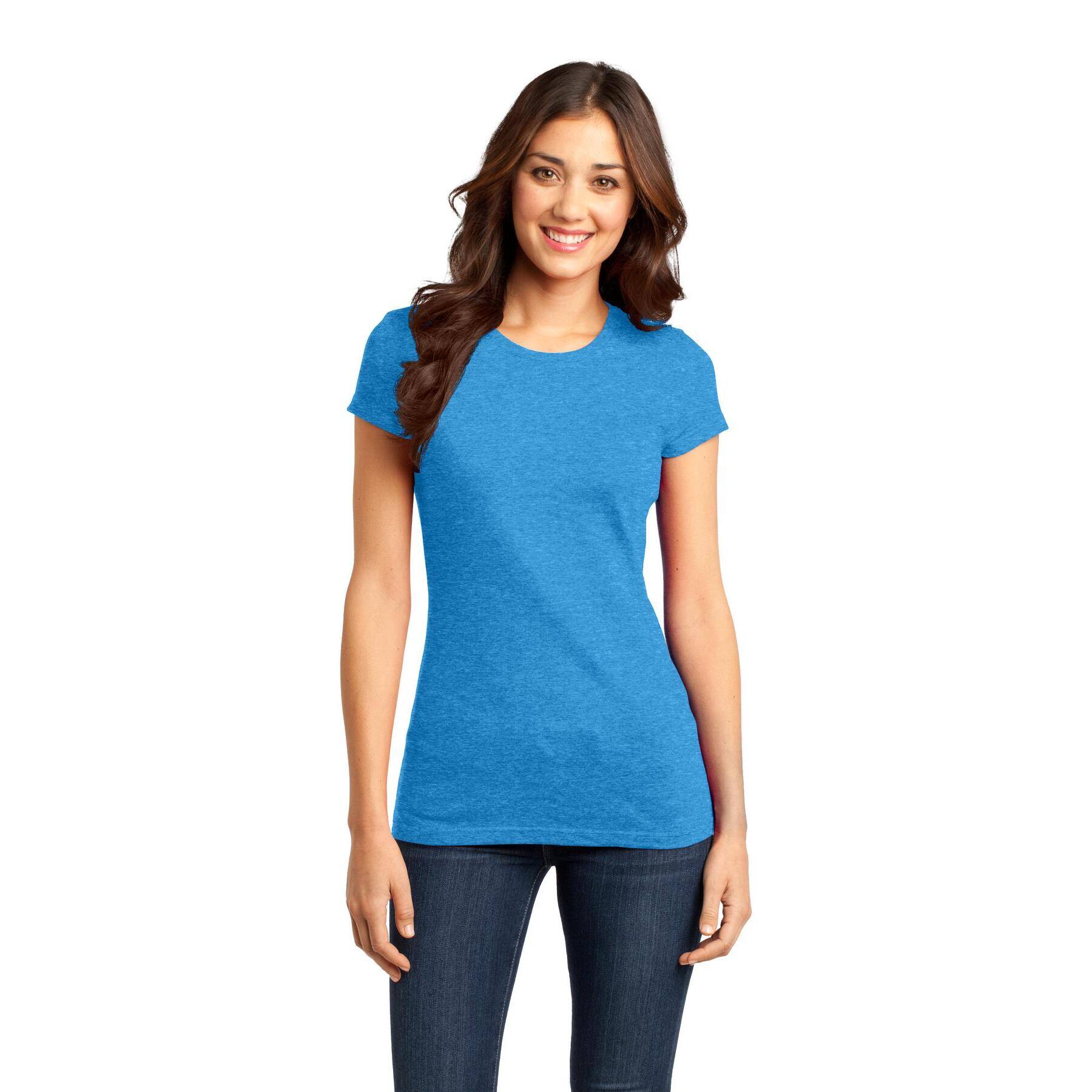 District&#xAE; Very Important Tee&#xAE; Heathered Women&#x27;s Fitted T-Shirt