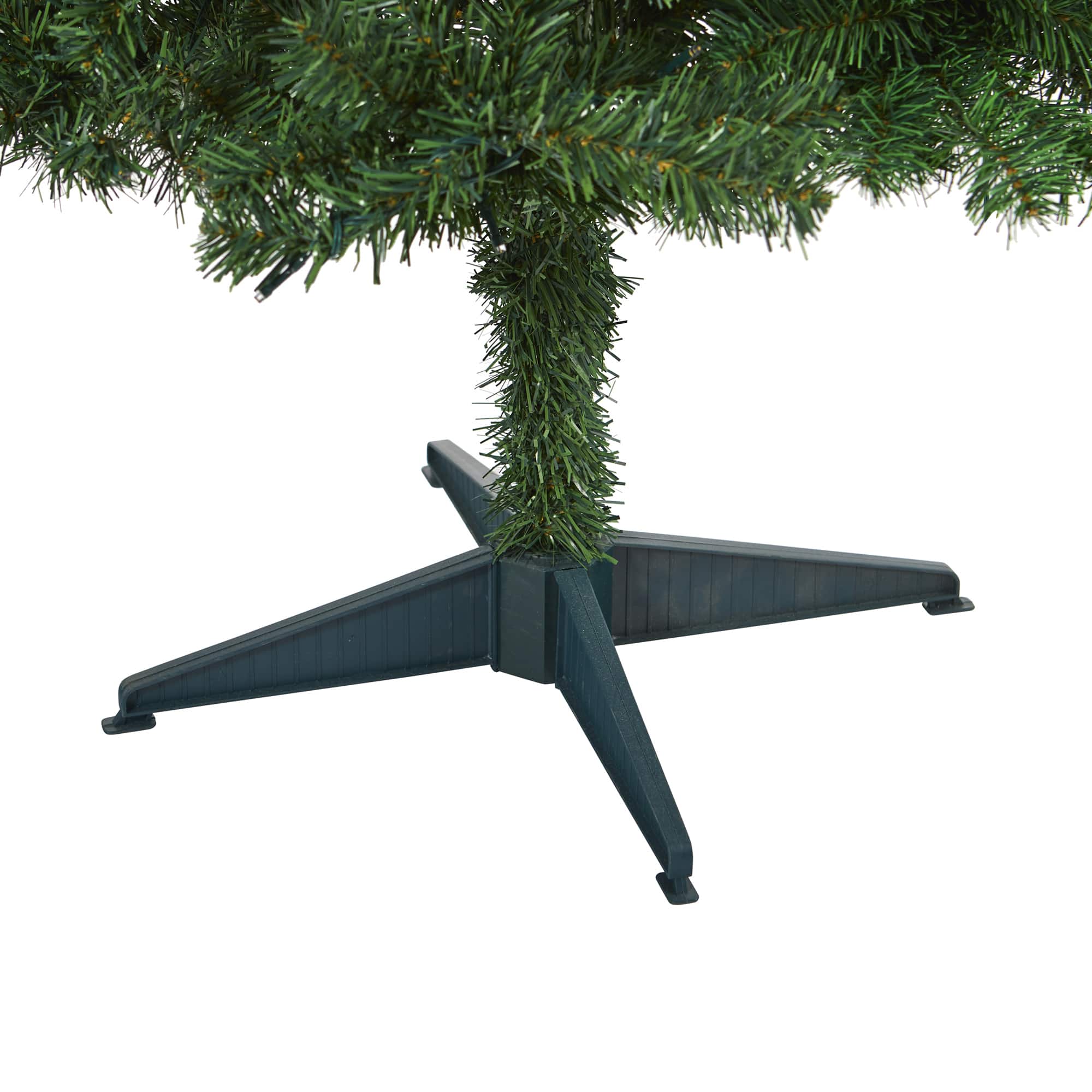 4ft. Pre-Lit Northern Tip Pine Artificial Christmas Tree, Clear LED Lights