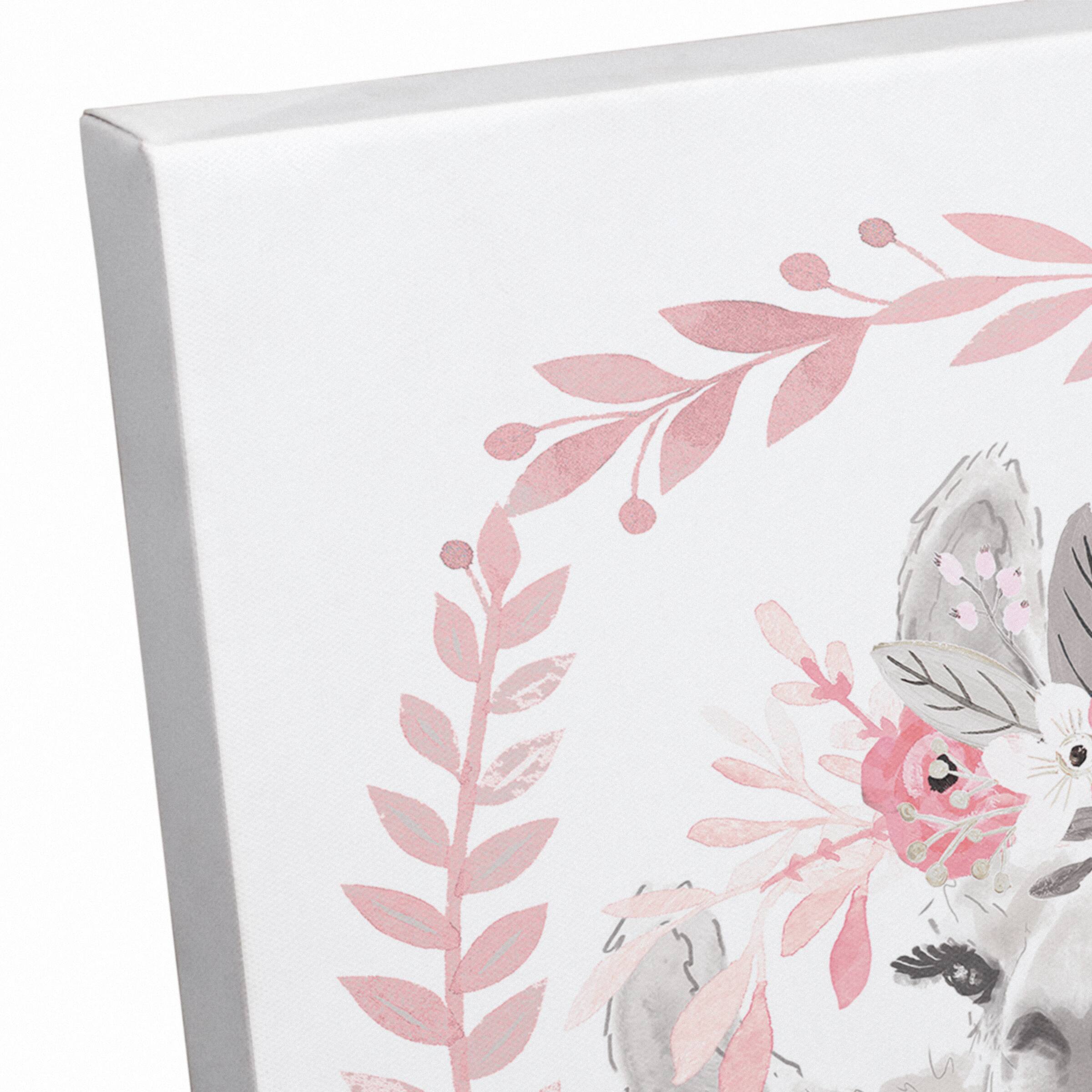 Mama Llama Canvas Wall Art