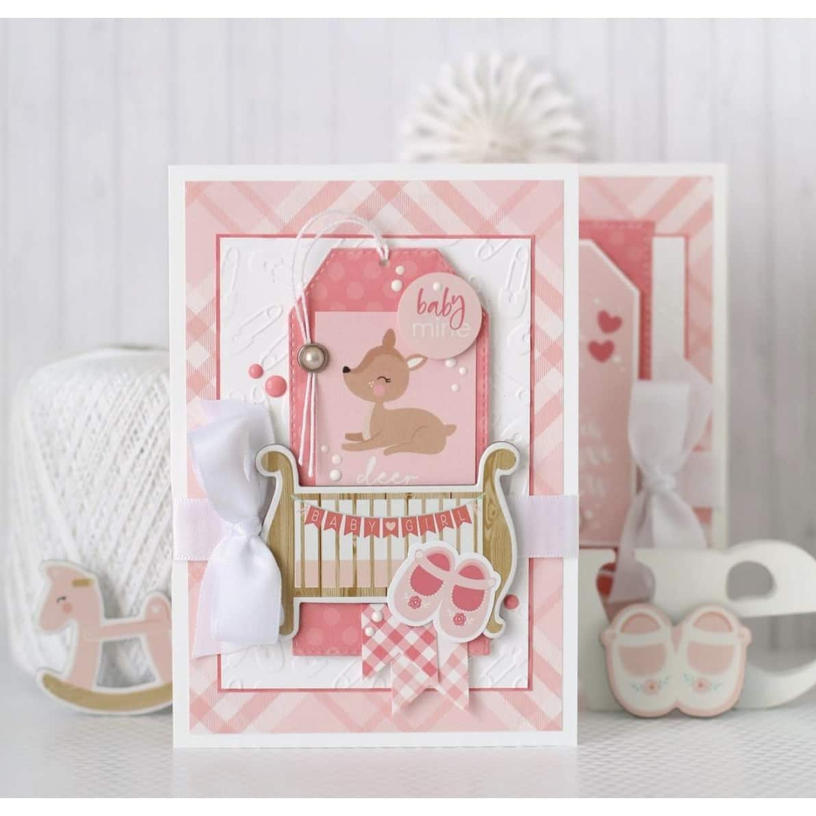 Echo Park&#x2122; Hello Baby Girl Collection Kit, 12&#x22; x 12&#x22;