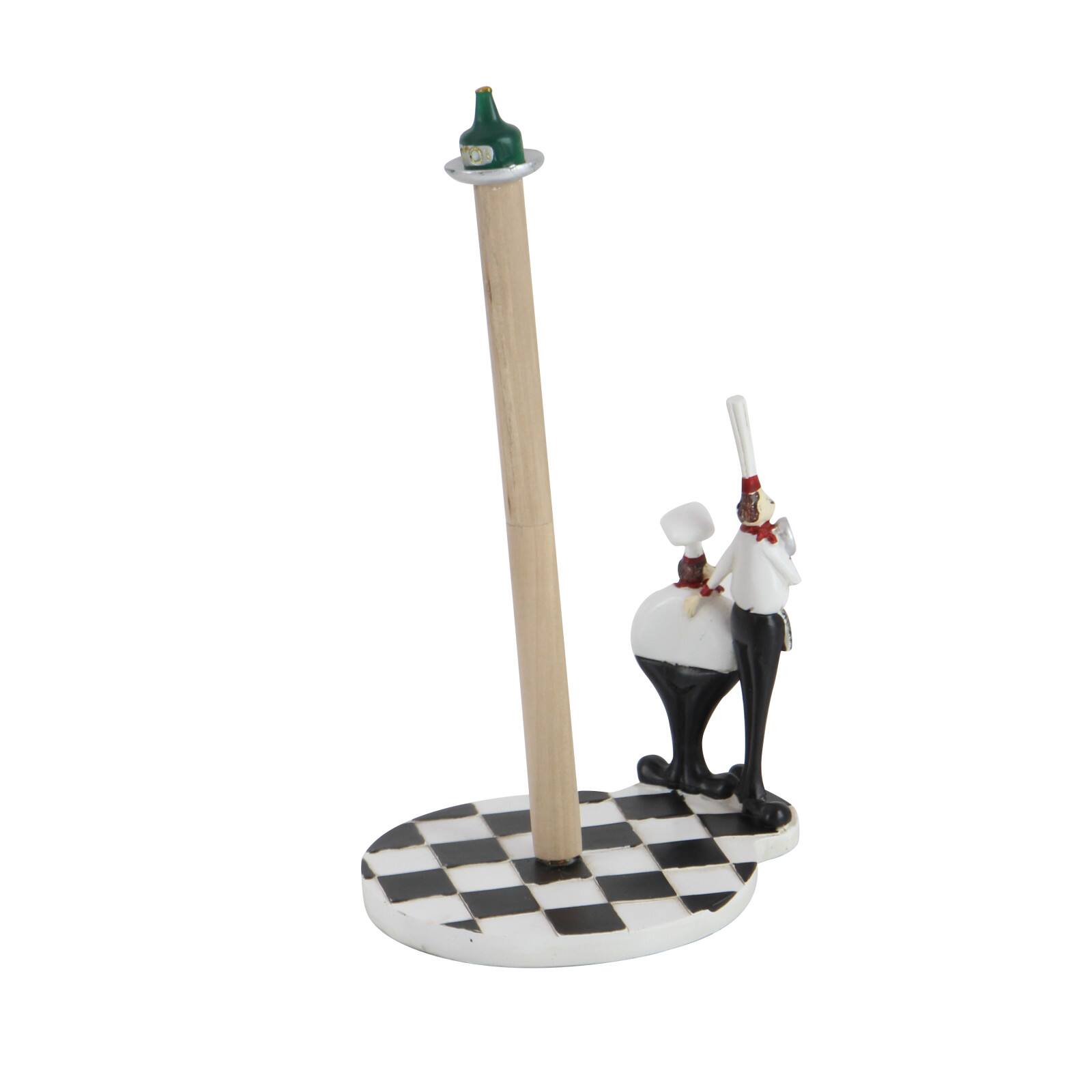 13&#x22; Chef Figurine Paper Towel Holder