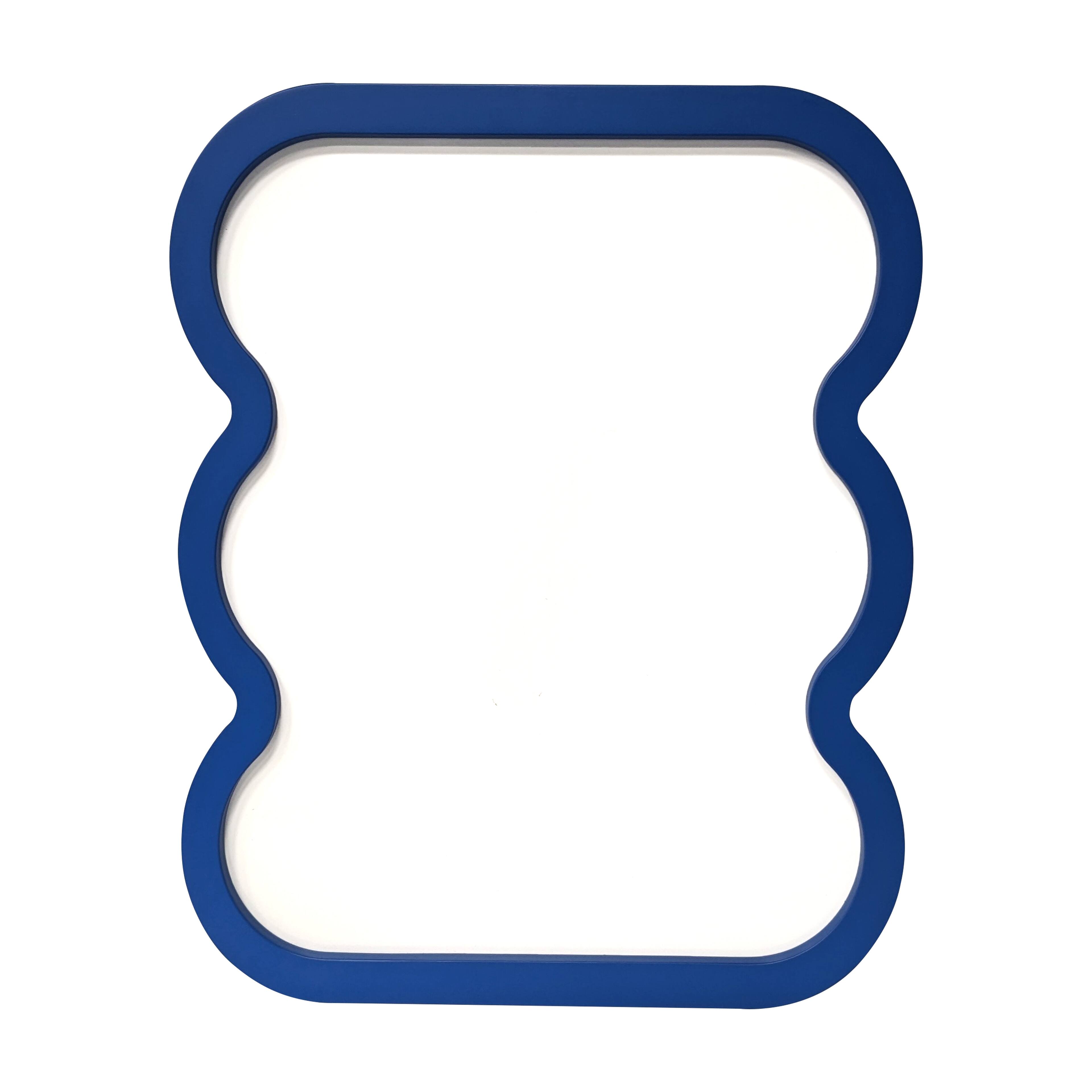 20" Blue Wavy Dry Erase Board by Ashland®