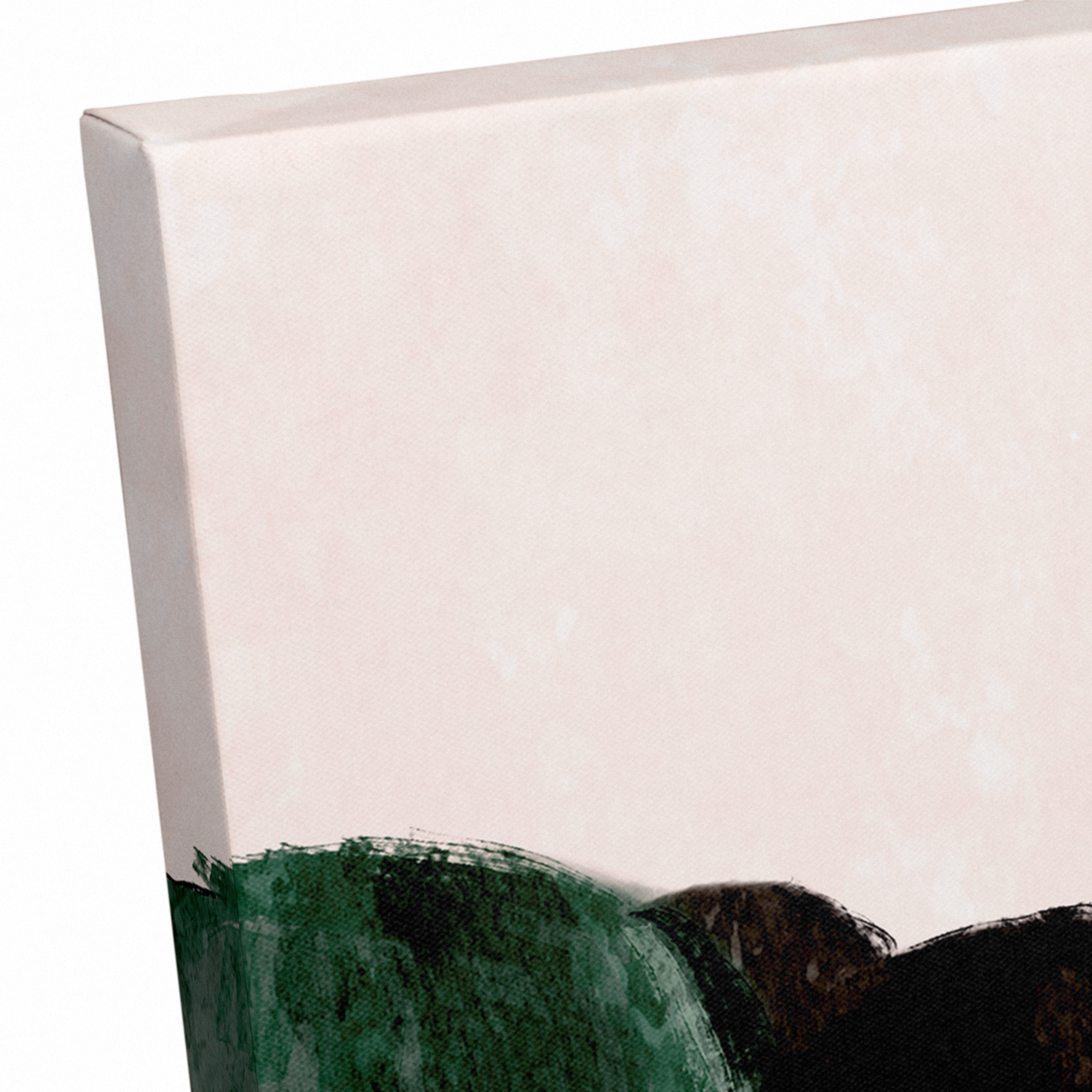 Sophisticated Dog & Woman 2 Canvas Wall Art