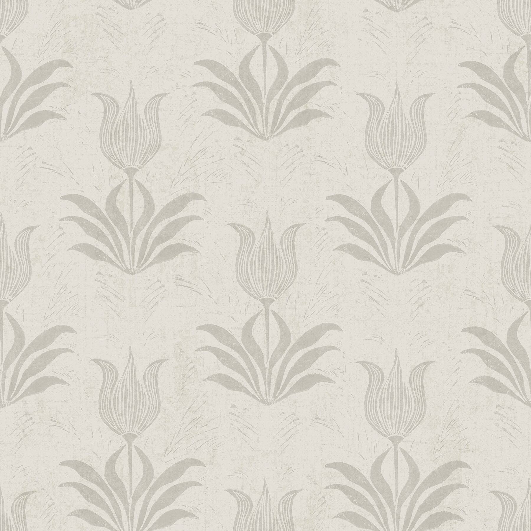 NuWallpaper Jen Hewett Parrot Tulip Mustard Peel & Stick Wallpaper