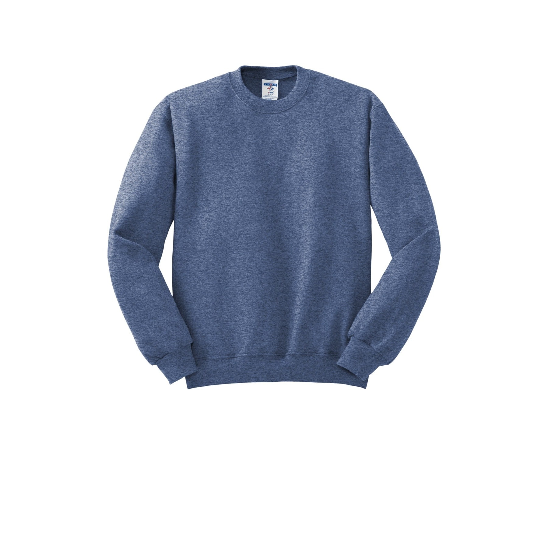 JERZEES&reg; NuBlend&reg; Crewneck Sweatshirt in Vintage Heather Blue | Large | Michaels&reg;