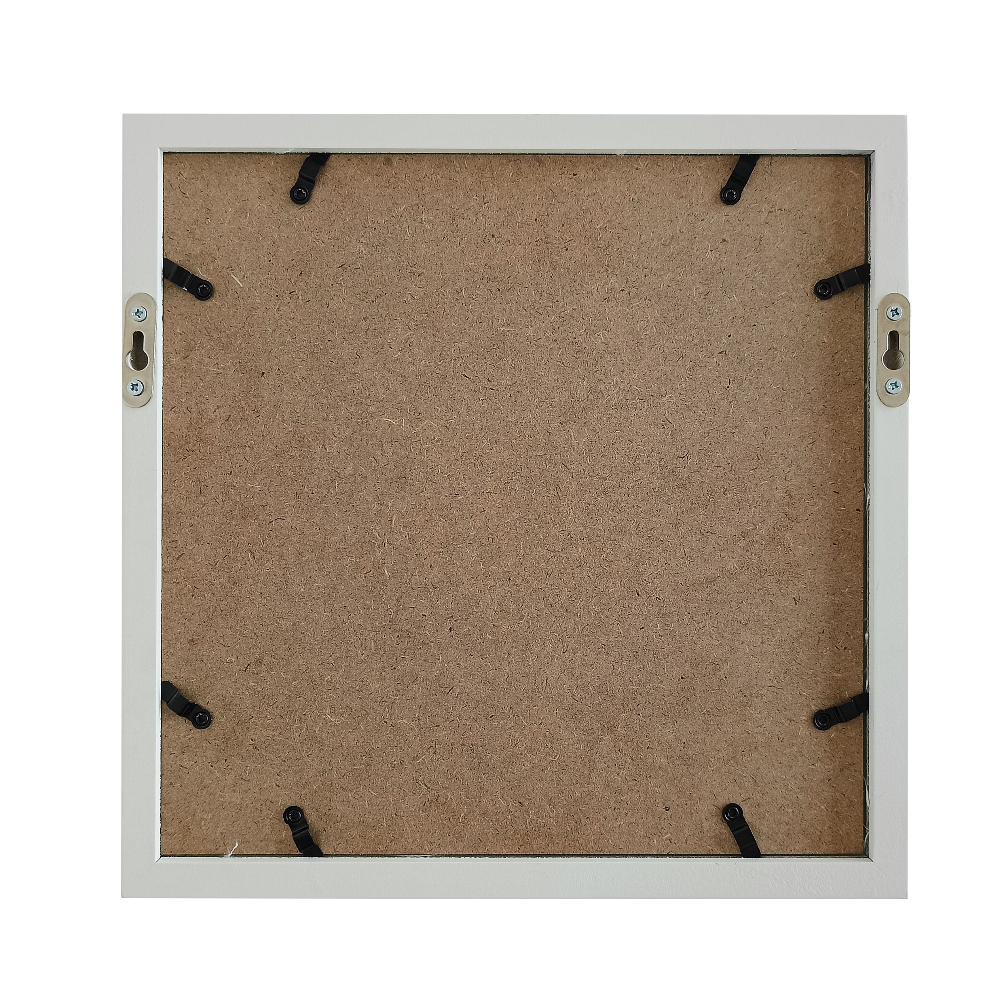 10" x 10" Flat White Deep Profile Shadow Box by Studio Décor®