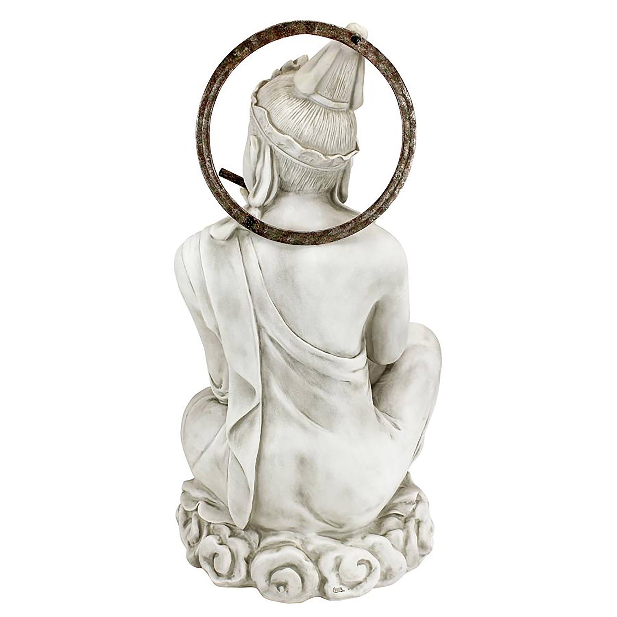 Design Toscano 22&#x22; Byodo-In Temple Bodhisattva Garden Statue
