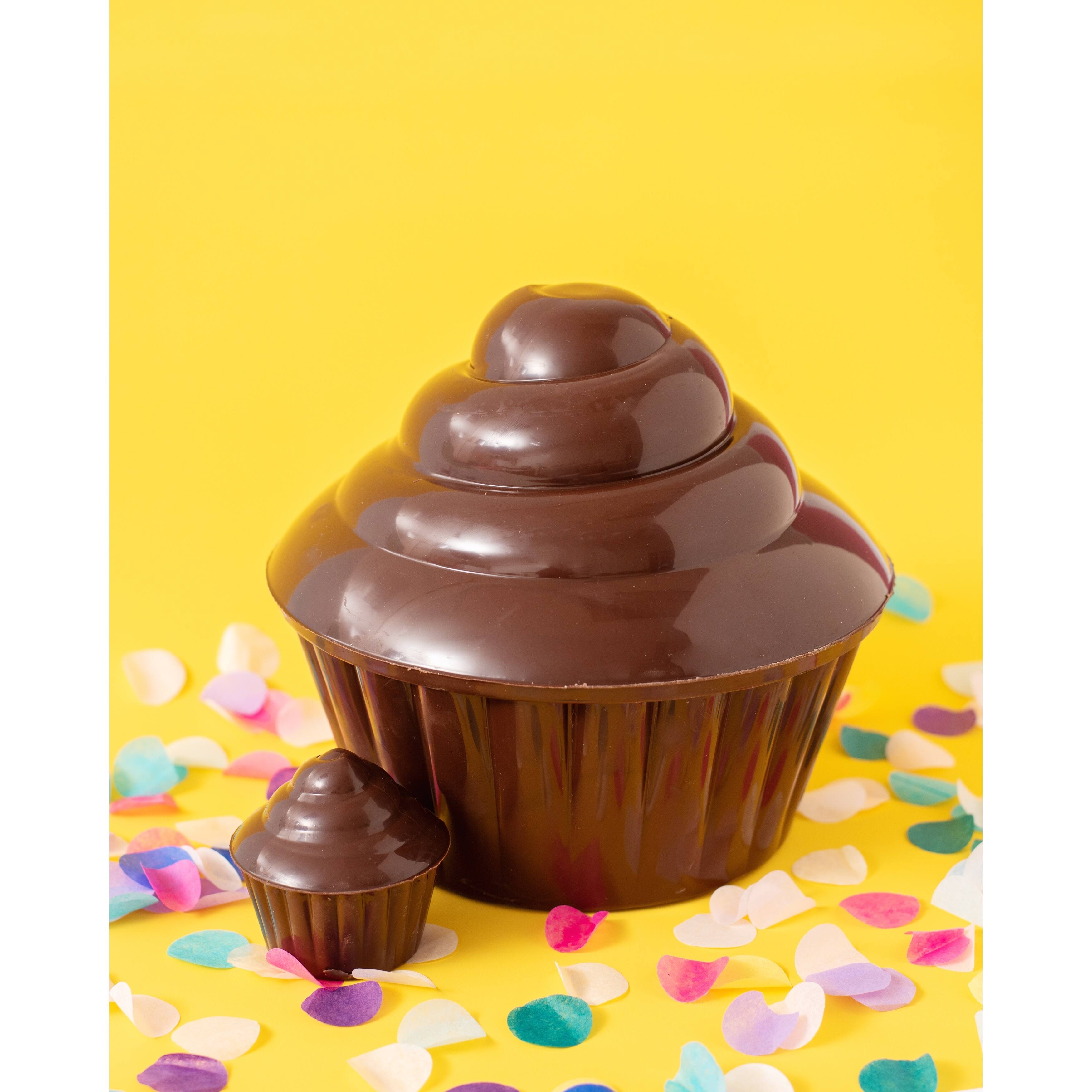 KaBoom Chocolaka Mini Chocolate Cupcake Piñata Mold