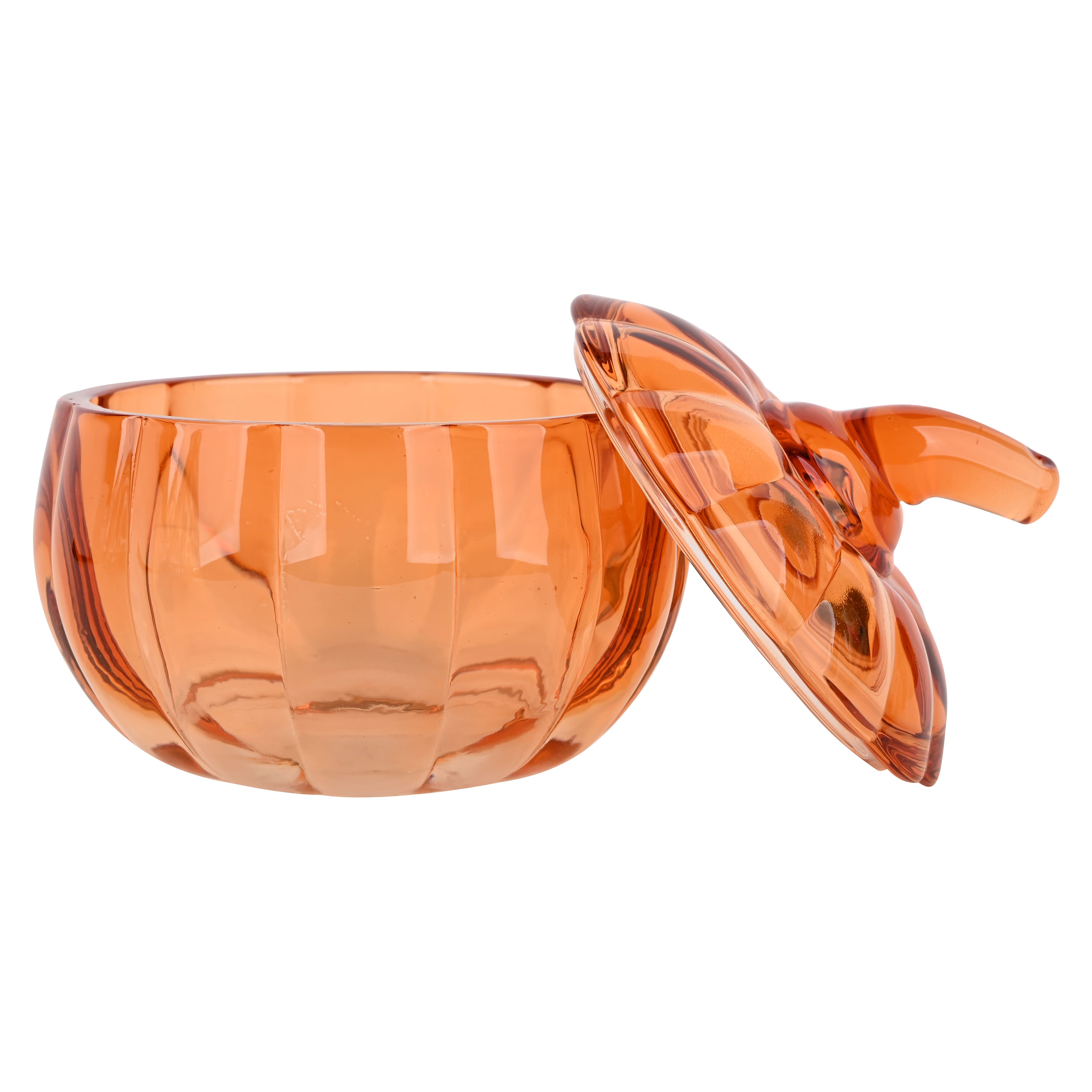 4&#x22; Pumpkin Glass Container by Ashland&#xAE;