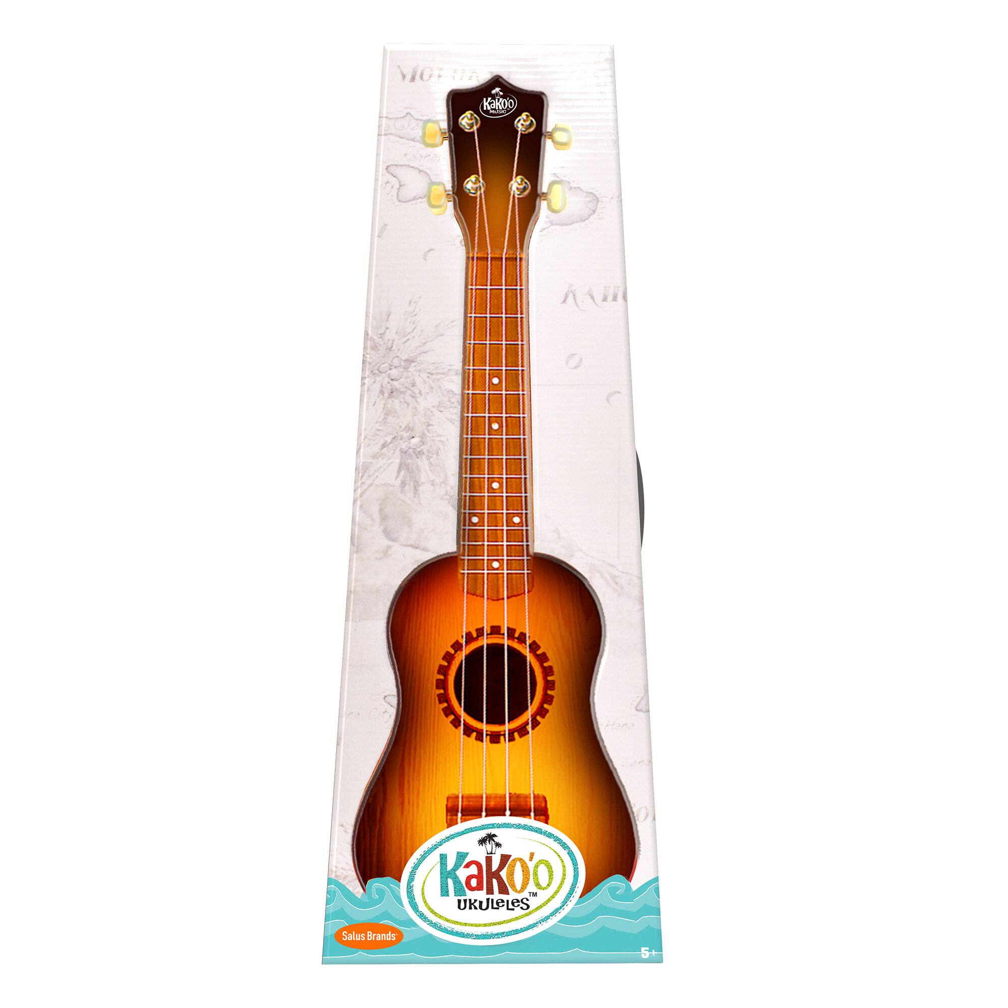 Salus KaKo&#x27;o 21&#x22; Sunburst Professional Wooden Ukulele Set