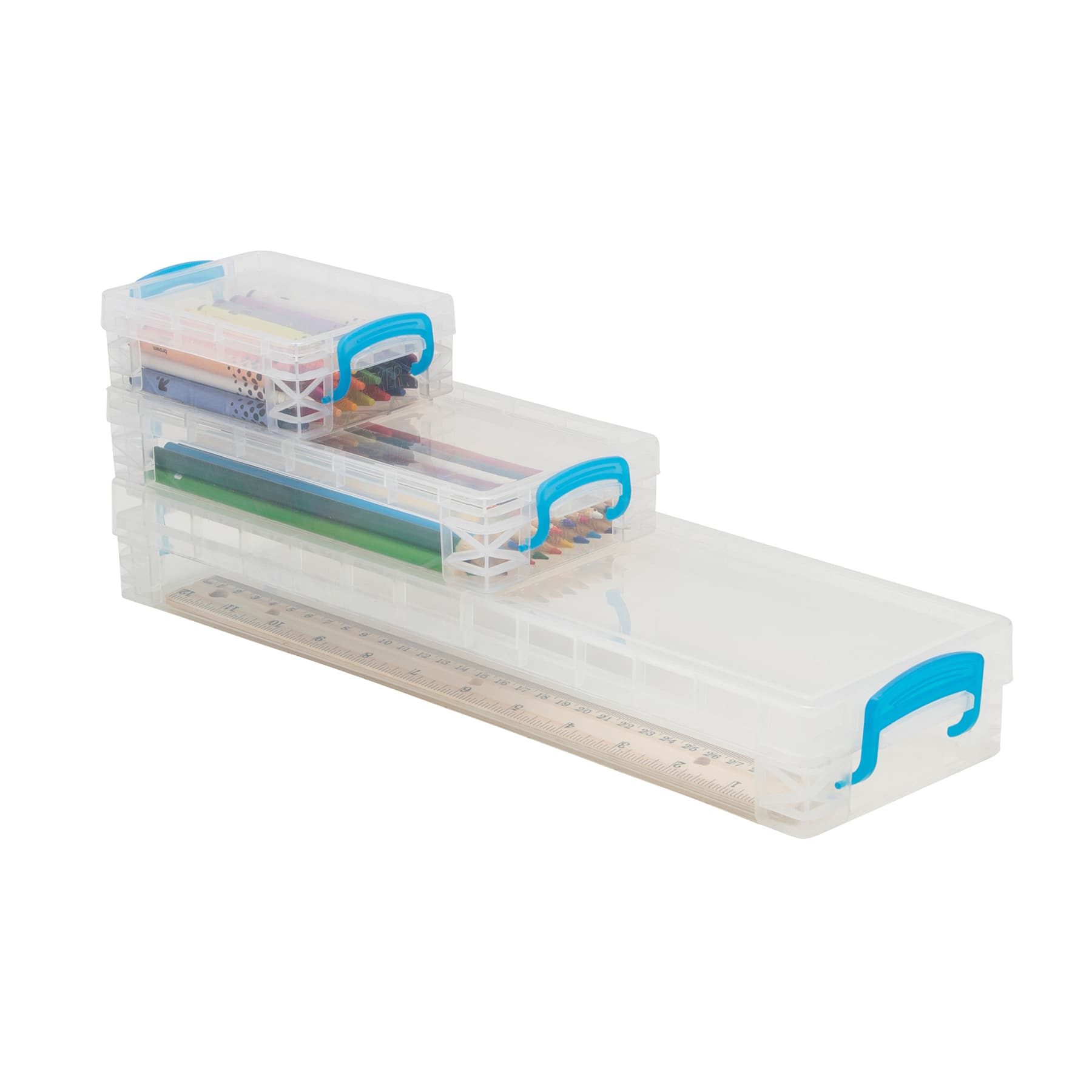 Super Stacker&#xAE; Stackable Storage Box School Kit