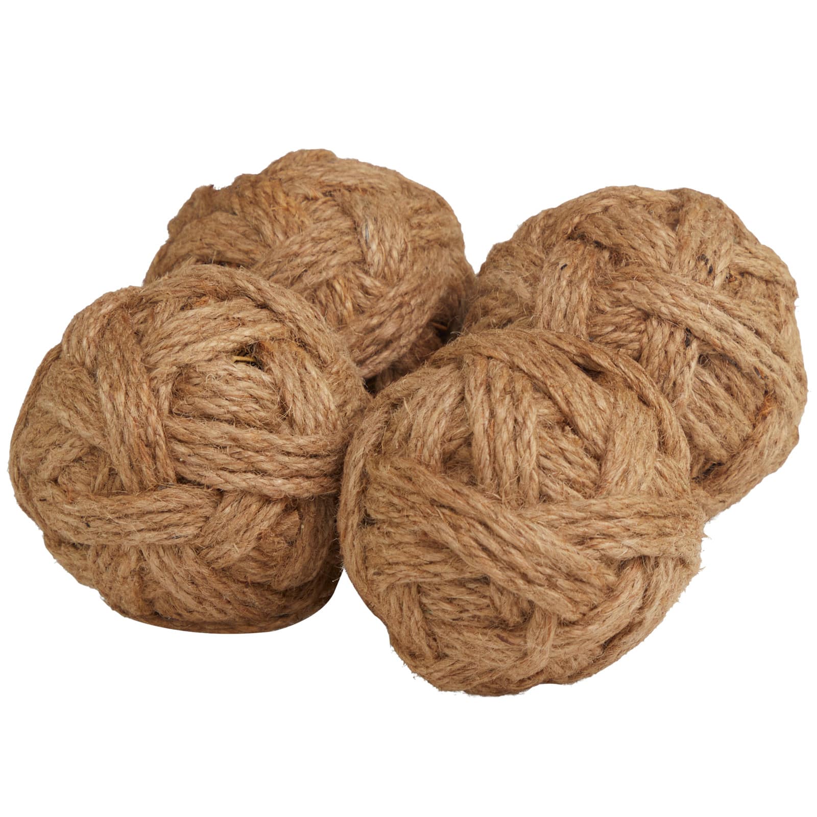 Brown Handmade Jute Orbs &#x26; Vase Filler Set