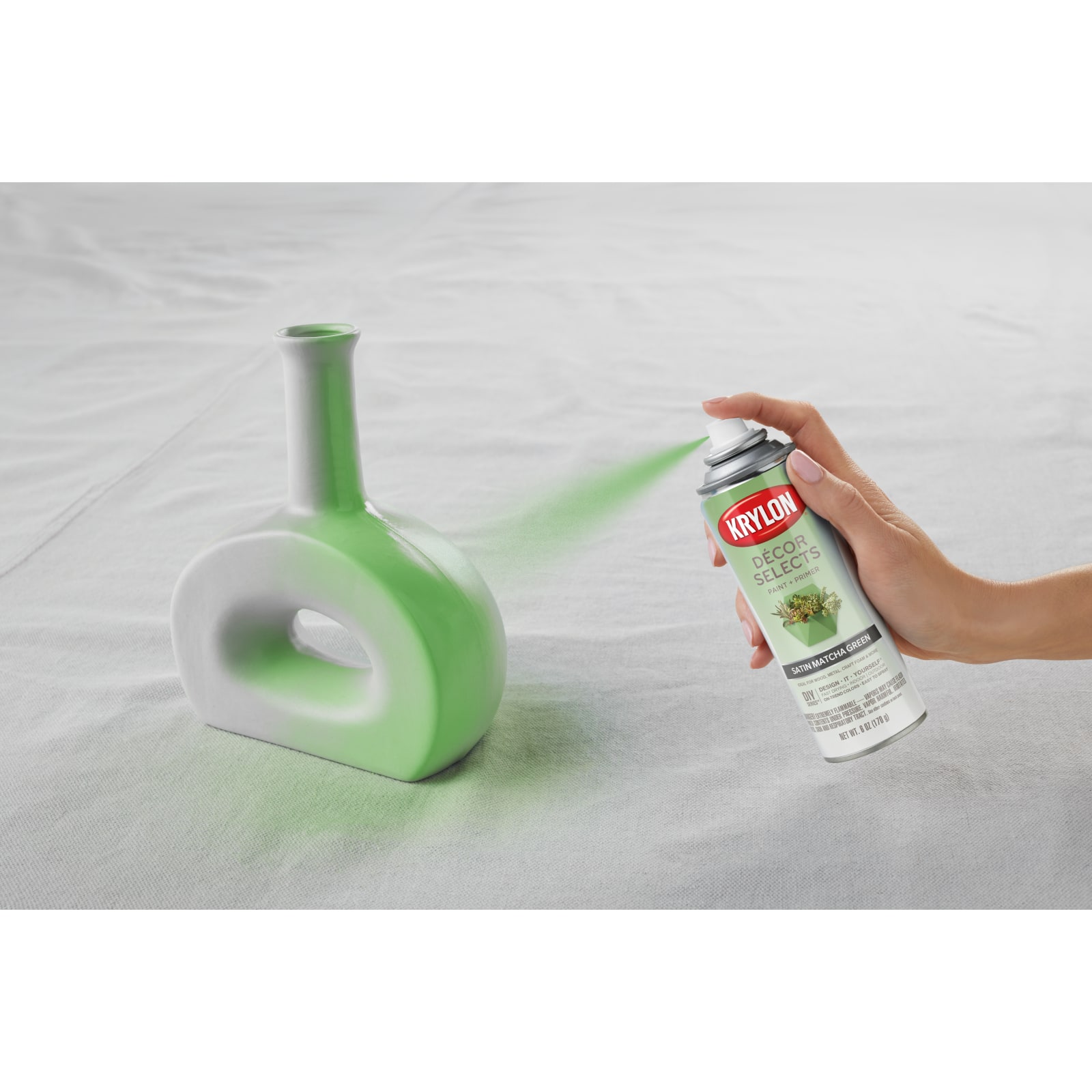 Krylon&#xAE; D&#xE9;cor Selects Satin Paint &#x26; Primer