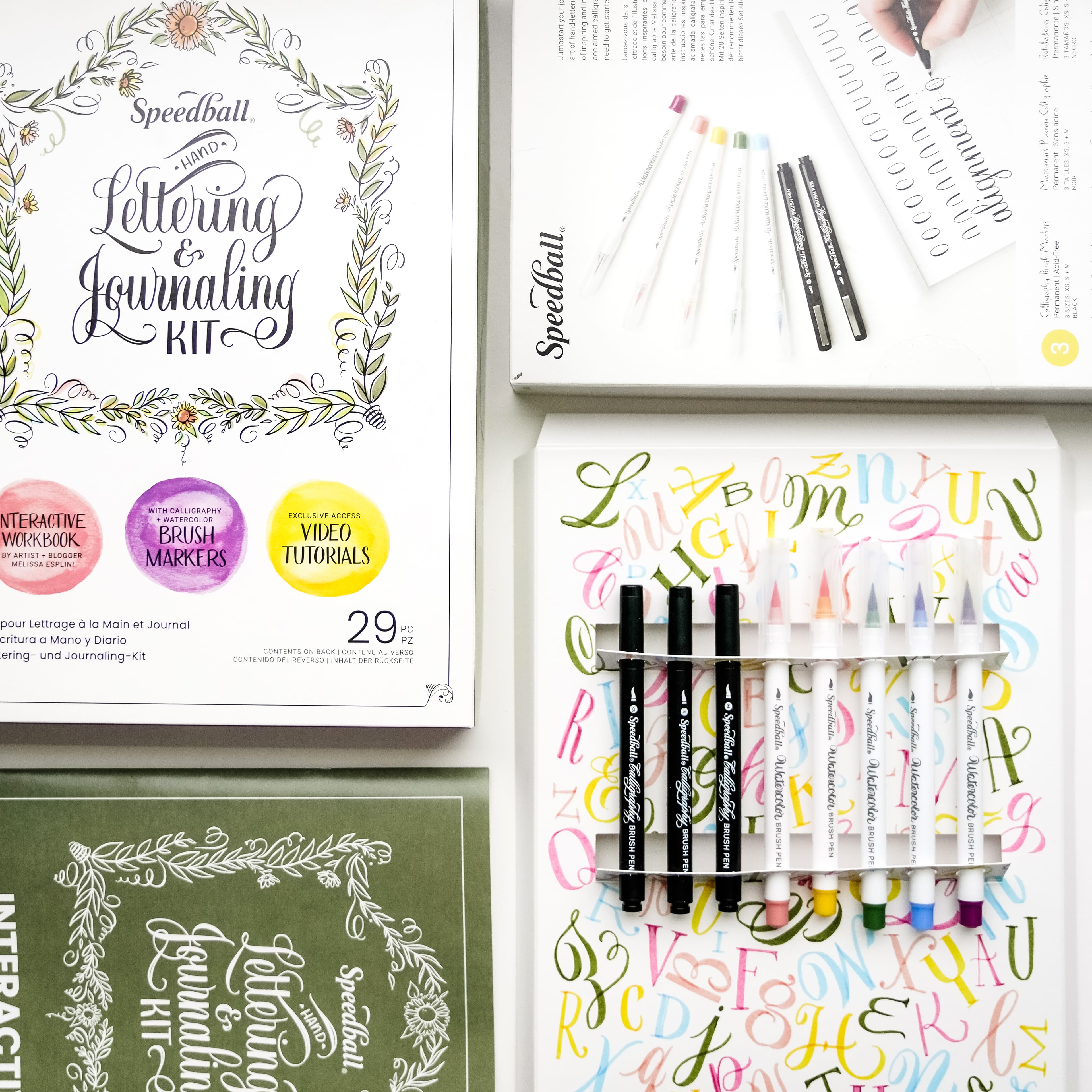 Speedball&#xAE; Hand Lettering &#x26; Journaling Kit