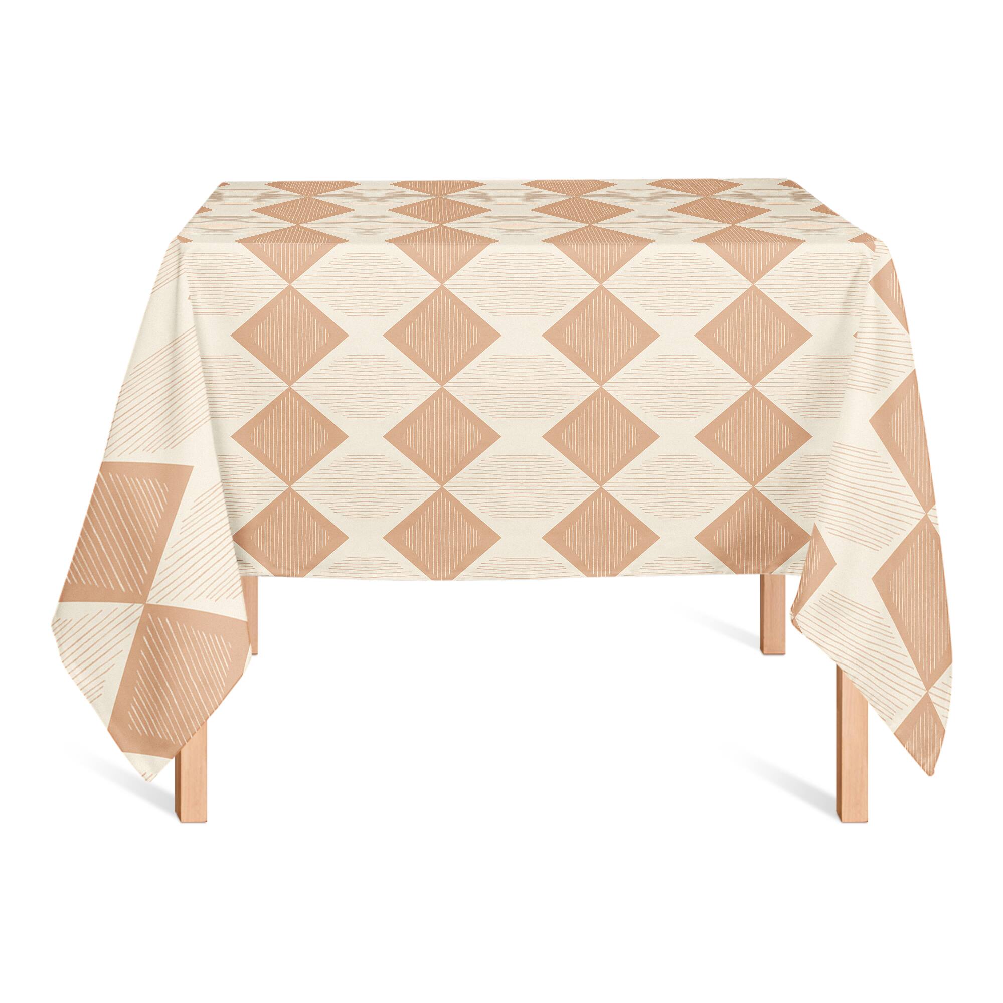 Loose Lines Triangle Tablecloth