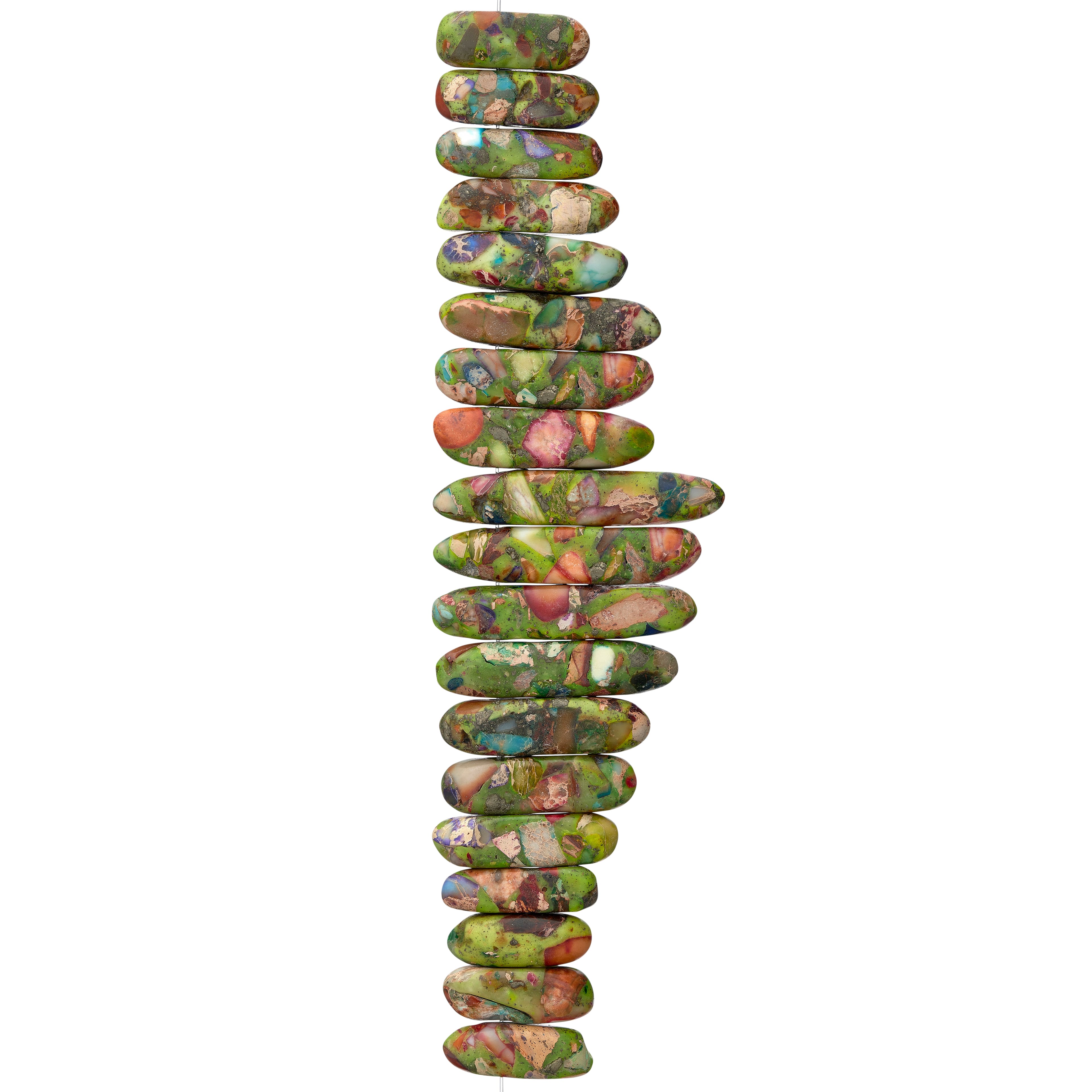Multicolor Composite Stone Beads, 20mm by Bead Landing&#x2122;