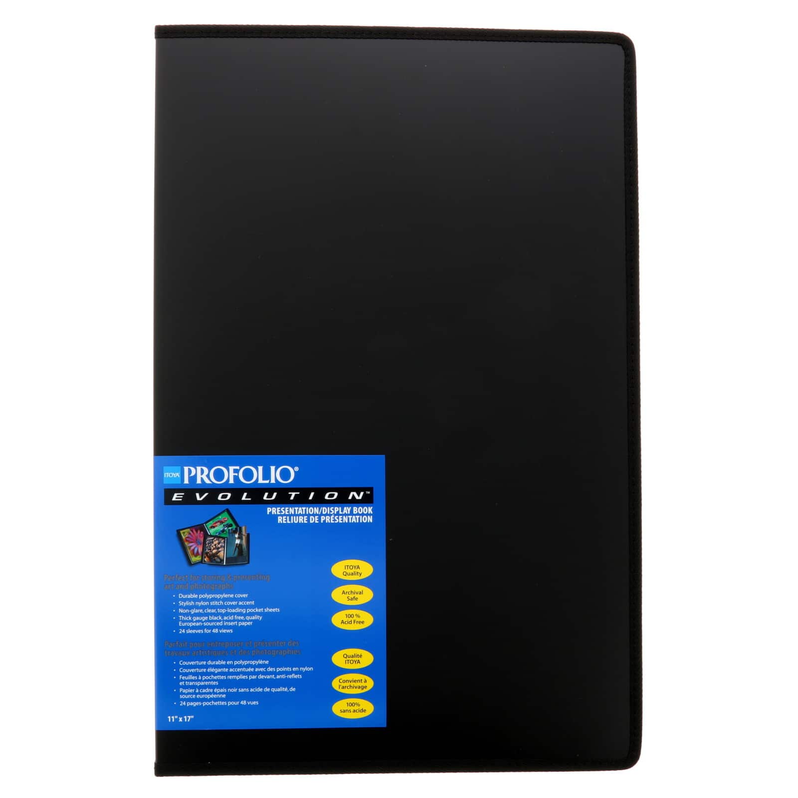 Itoya Art Profolio 8 1/2 X 11 Almacenamiento / Display Book | Envío Gratis