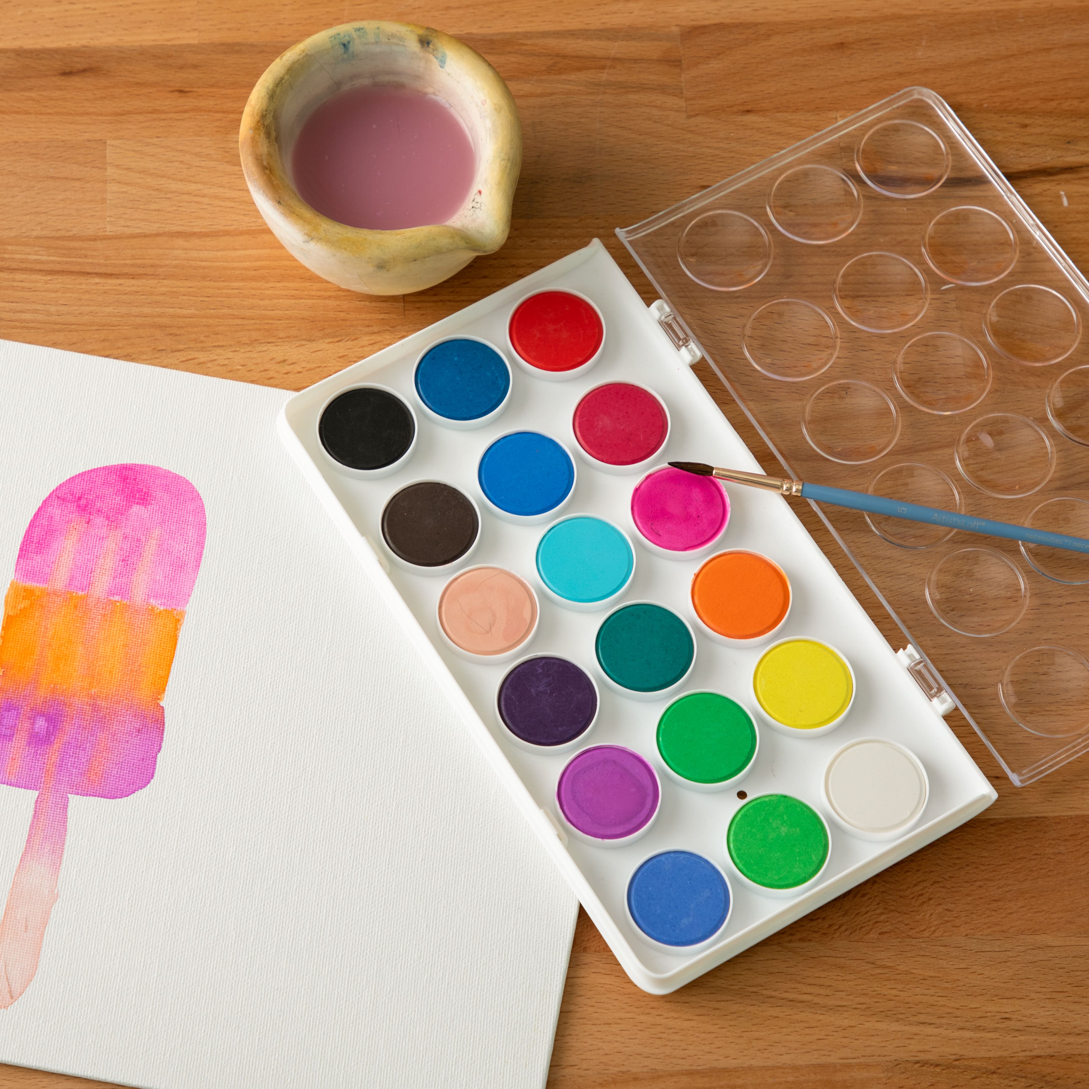 Pearlescent Watercolor Pan Set by Artist's Loft™ Necessities™
